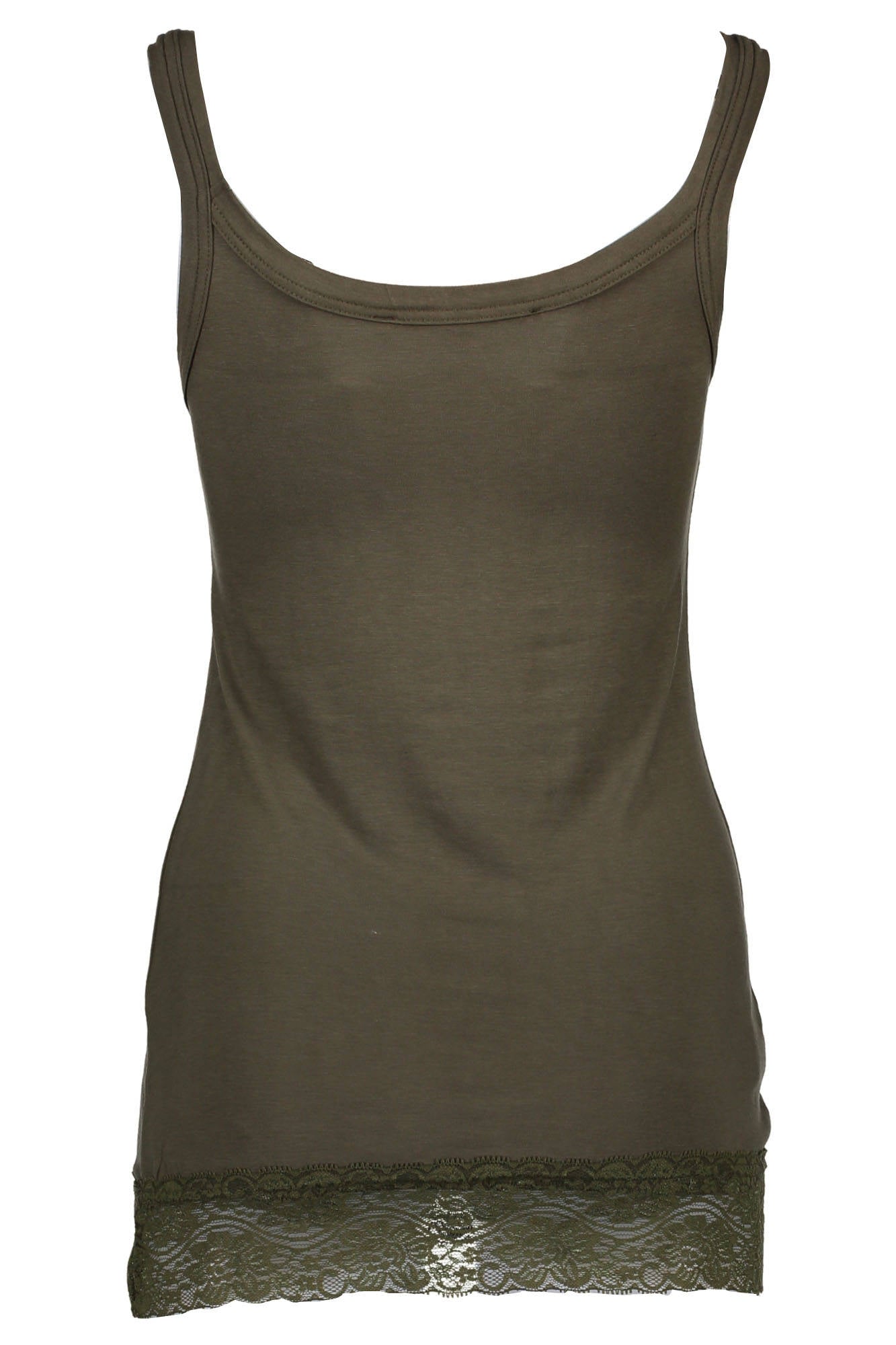 SILVIAN HEACH GREEN WOMAN TANK