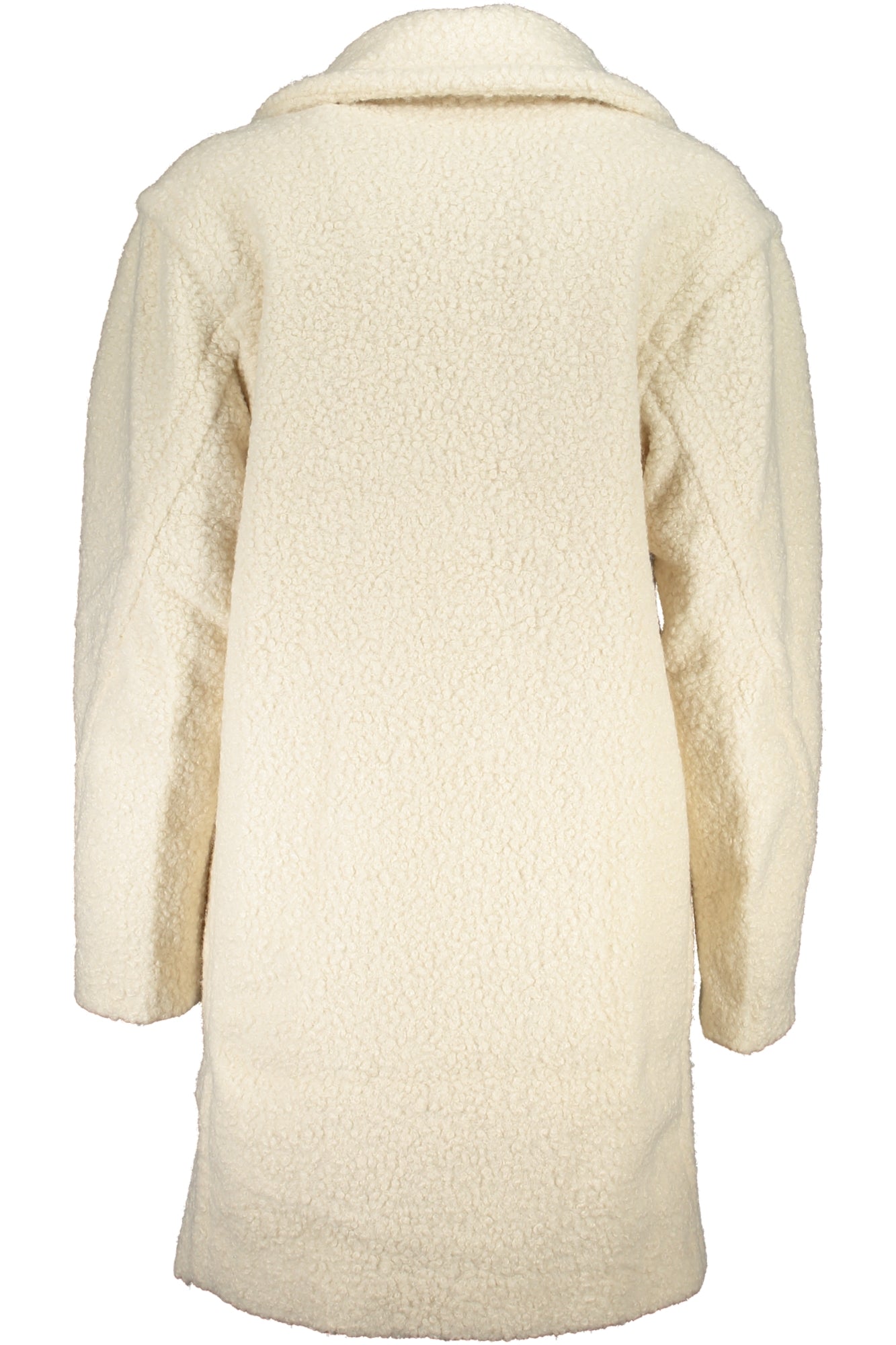 DESIGUAL WHITE WOMEN'S COAT