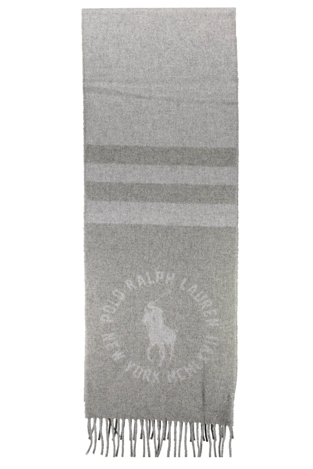 RALPH LAUREN GRAY MEN'S SCARF