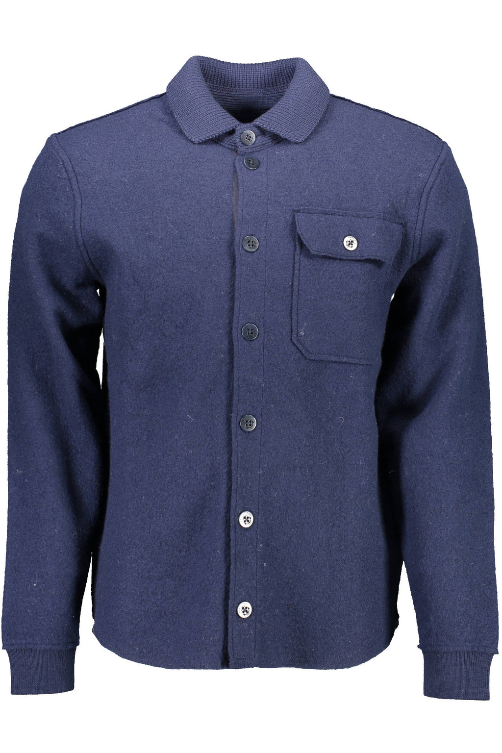 GANT MEN'S BLUE CARDIGAN