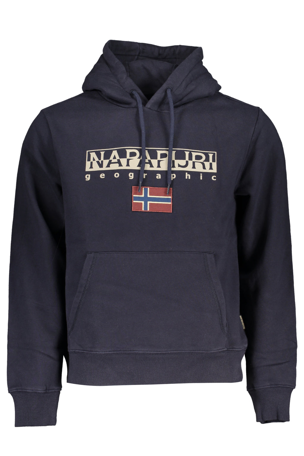 NAPAPIJRI MEN'S BLUE ZIPLESS SWEATSHIRT