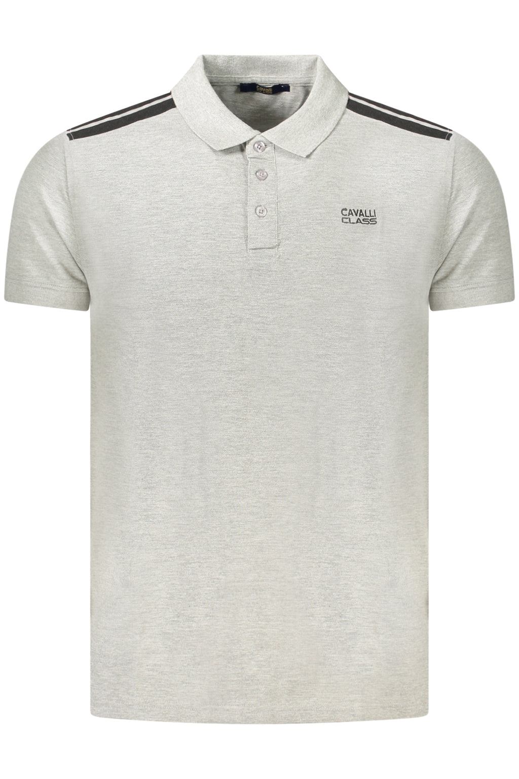 CAVALLI CLASS POLO SHORT SLEEVES MEN GREY