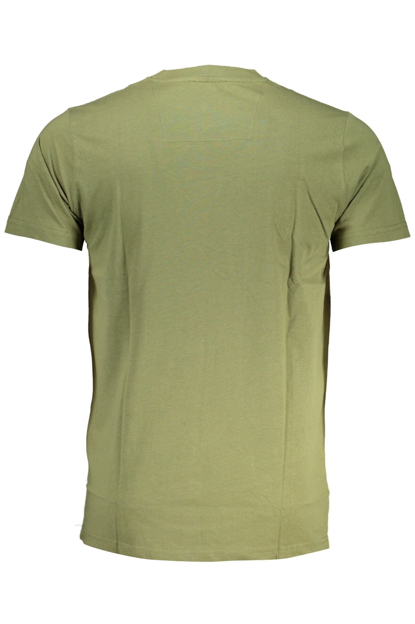 CAVALLI CLASS GREEN MEN'S SHORT SLEEVED T-SHIRT