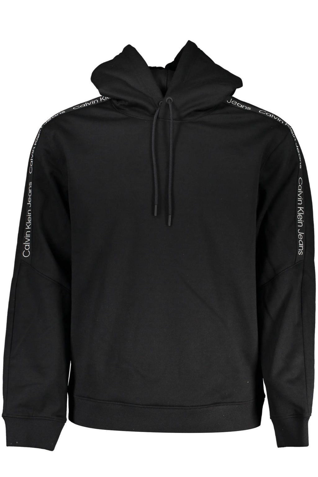 CALVIN KLEIN MEN'S BLACK ZIPLESS SWEATSHIRT