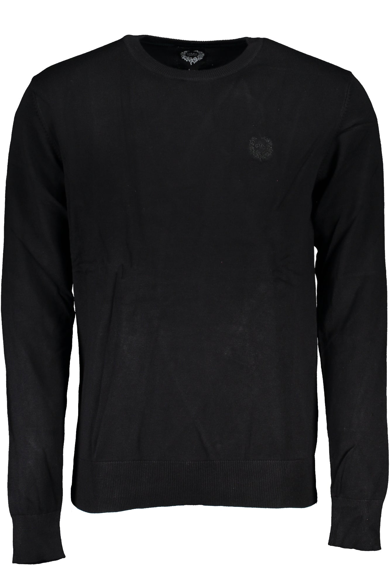 GIAN MARCO VENTURI MEN'S BLACK SWEATER