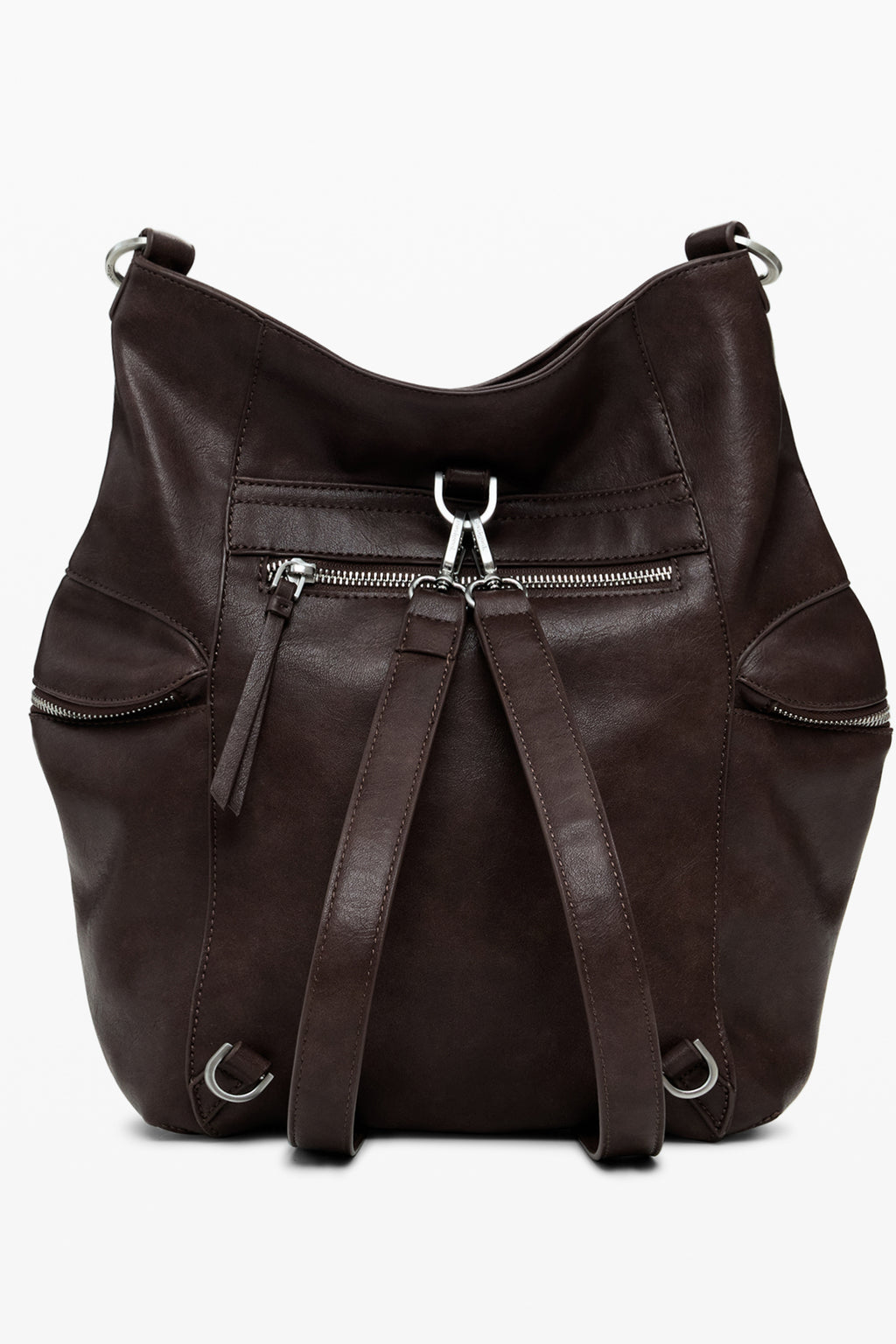 DESIGUAL WOMEN'S BROWN BACKPACK