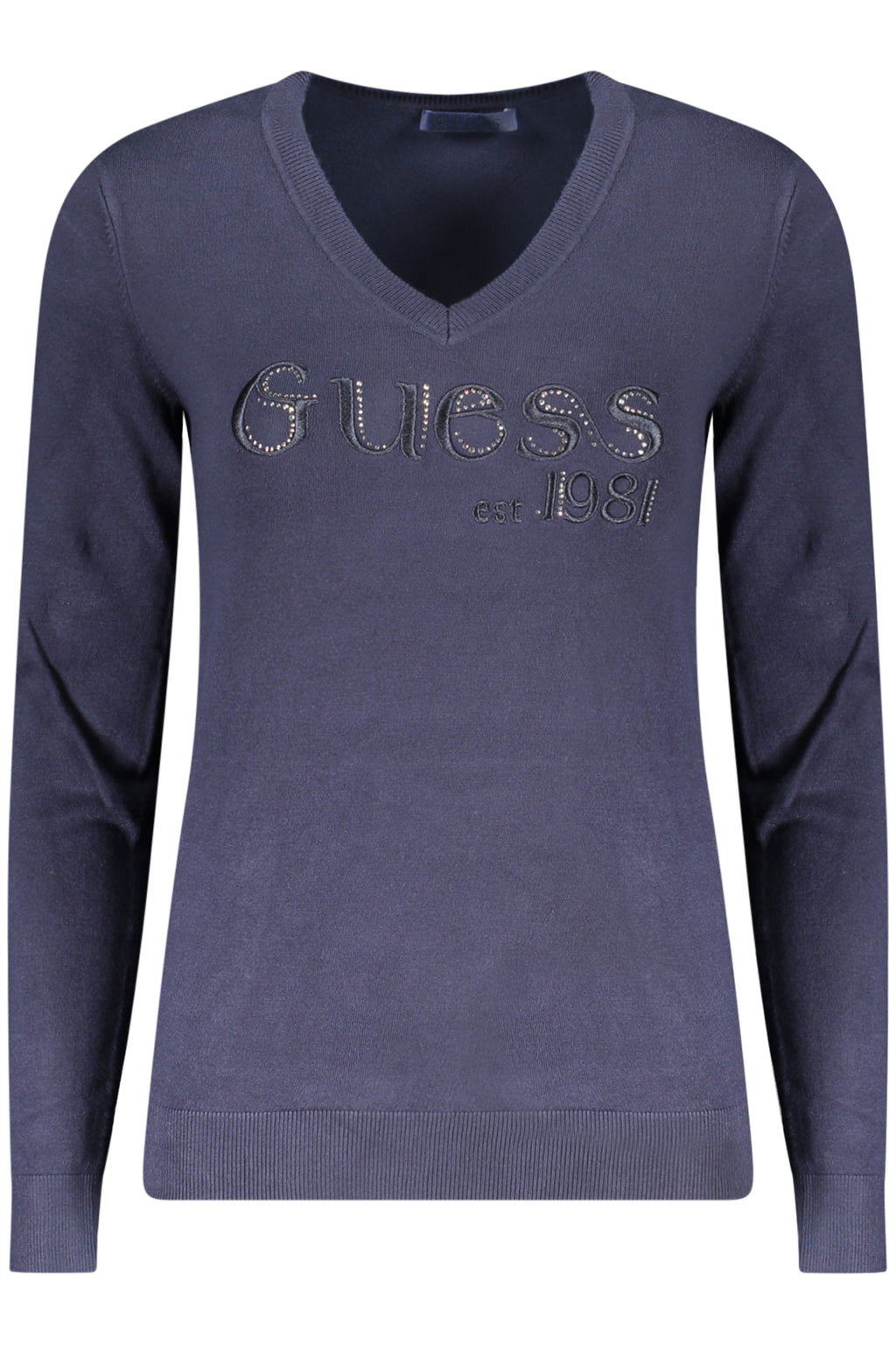 GUESS JEANS WOMEN'S BLUE SWEATER