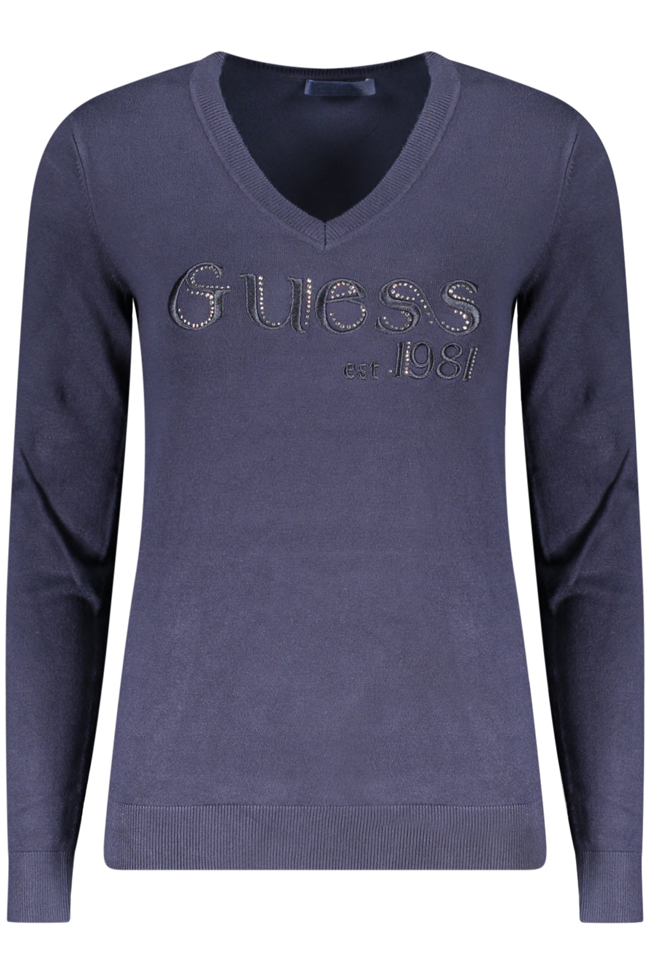 GUESS JEANS WOMEN'S BLUE SWEATER
