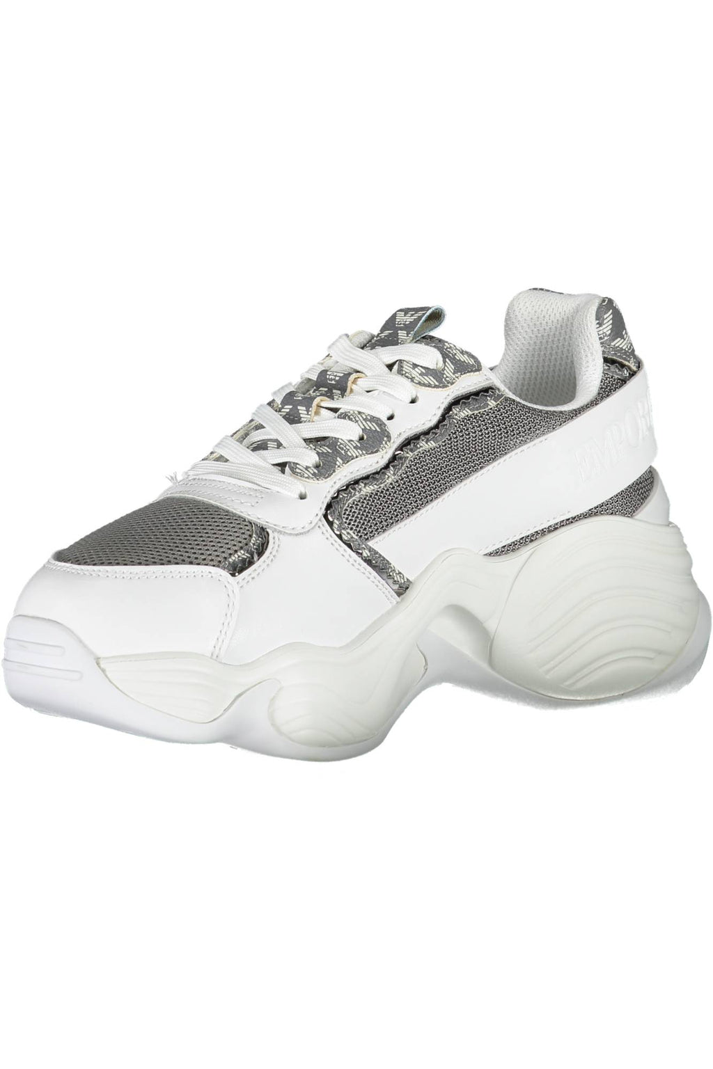 EMPORIO ARMANI WHITE WOMAN SPORTS SHOES