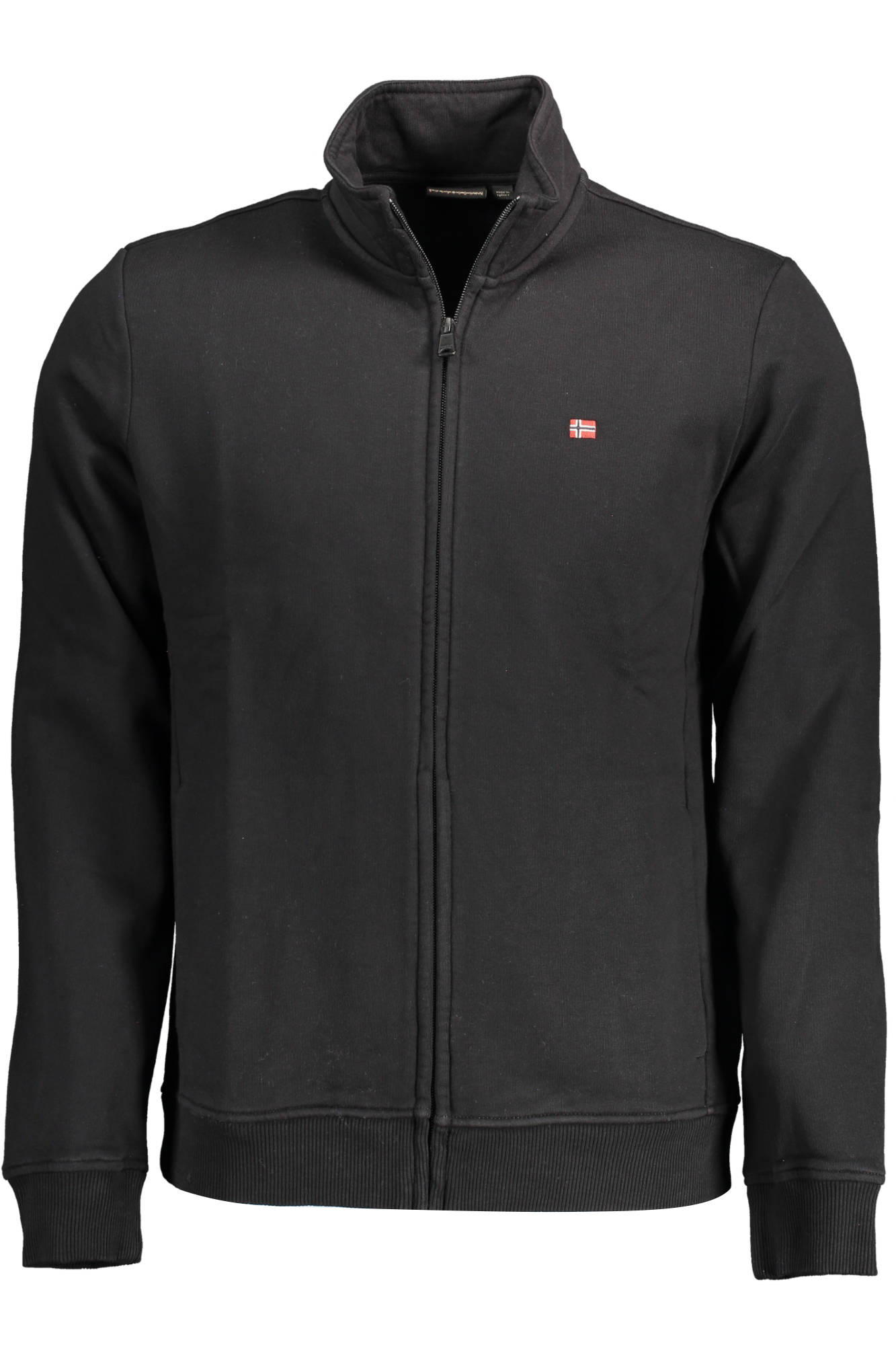 NAPAPIJRI MEN'S ZIP-UP SWEATSHIRT BLACK