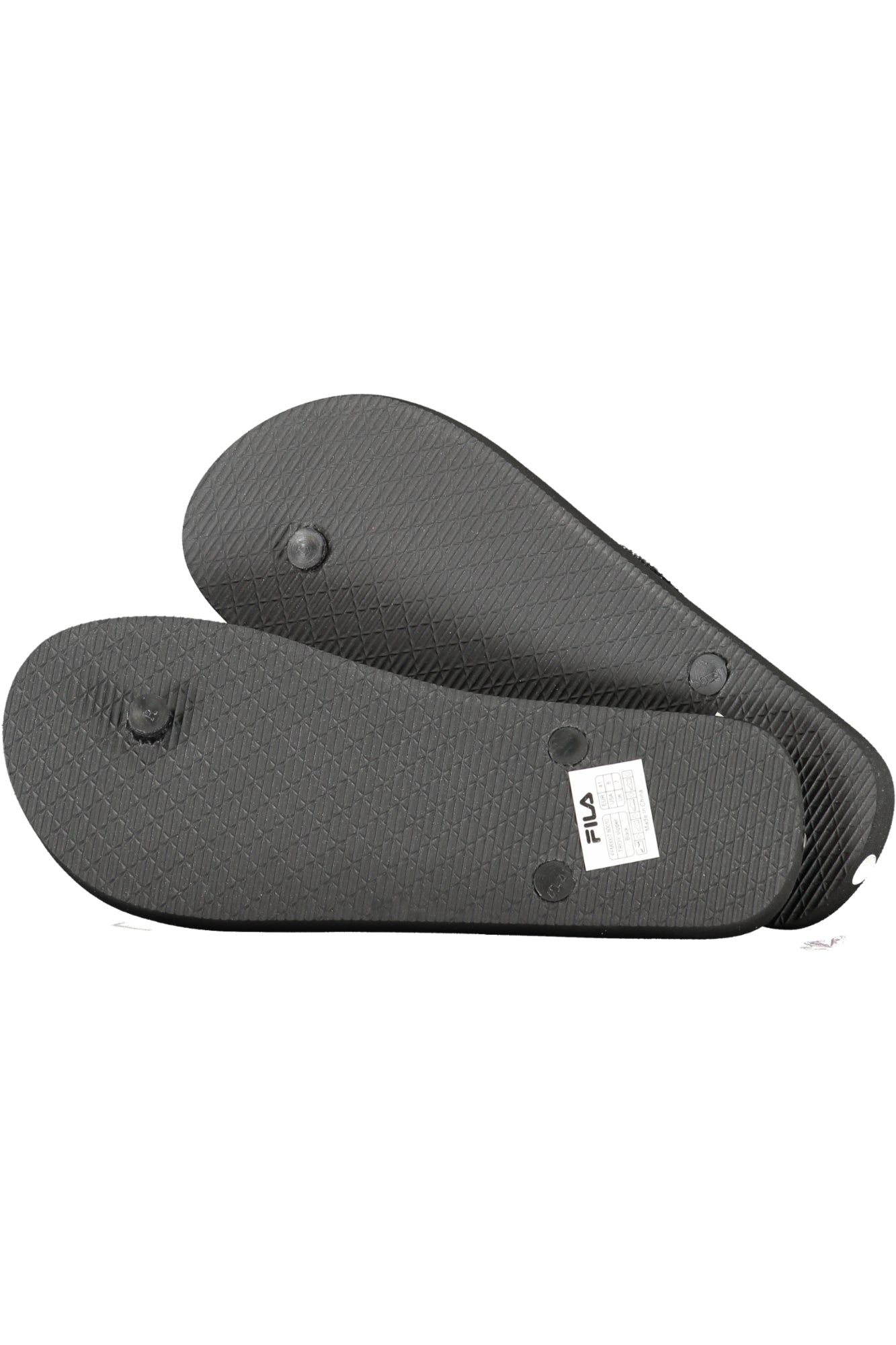 FILA BLACK MEN'S SLIPPERS