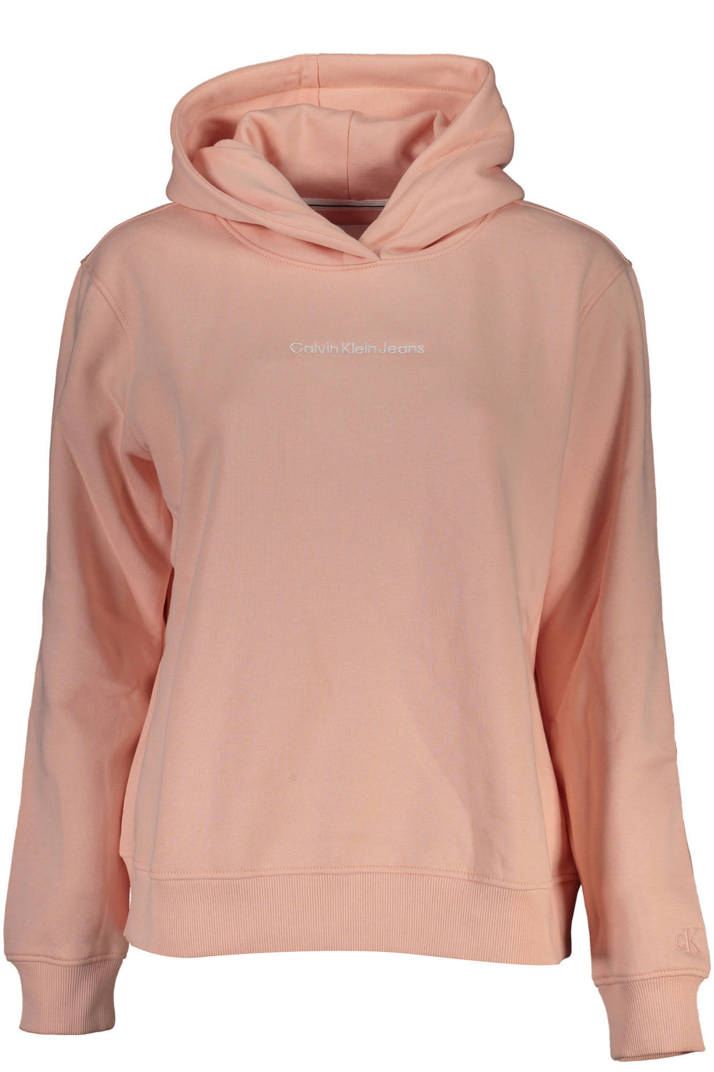 CALVIN KLEIN WOMEN'S PINK ZIPLESS SWEATSHIRT