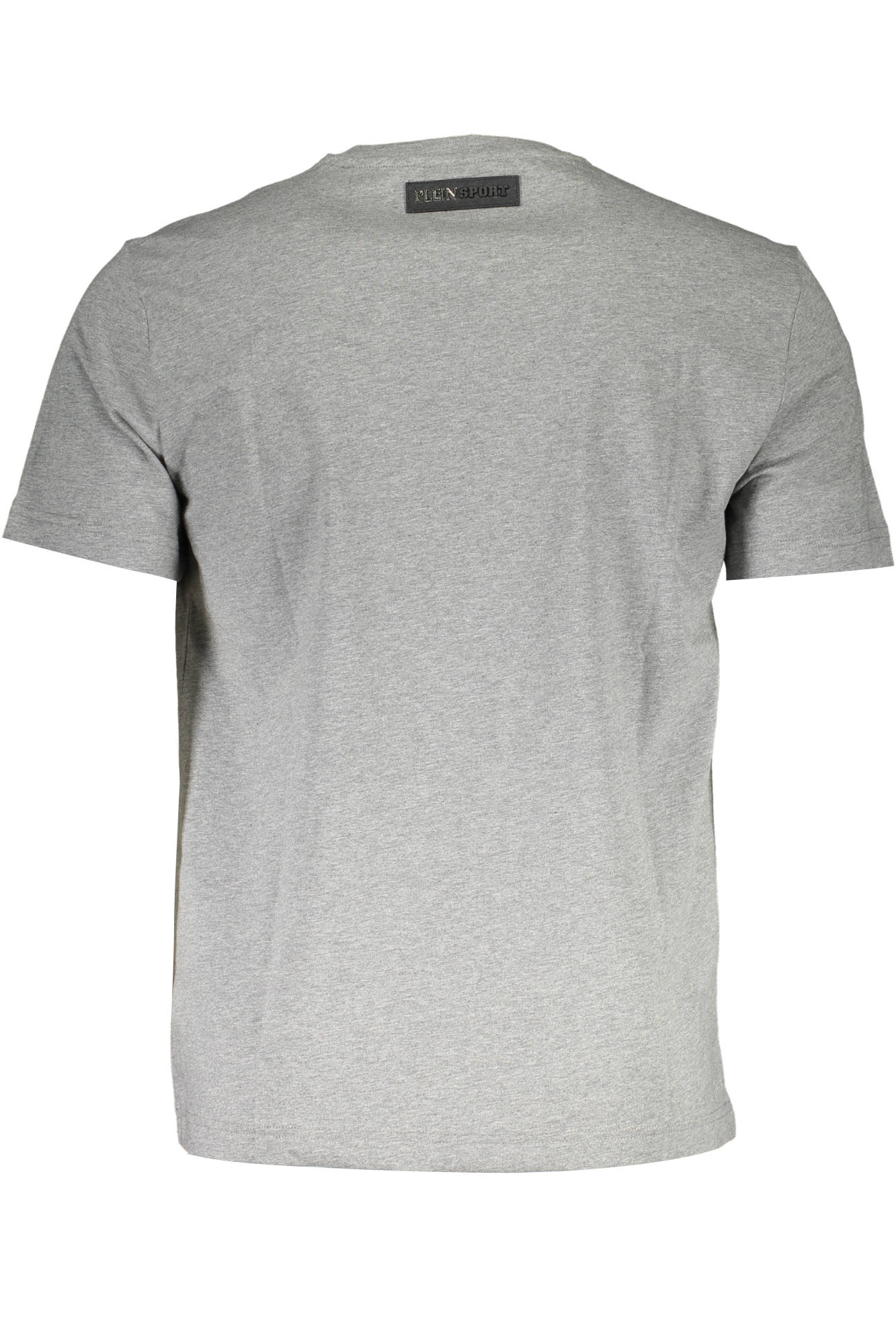 PLEIN SPORT MEN'S SHORT SLEEVE T-SHIRT GRAY