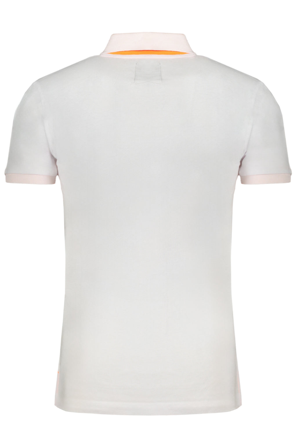 GIAN MARCO VENTURI MEN'S WHITE SHORT SLEEVED POLO SHIRT