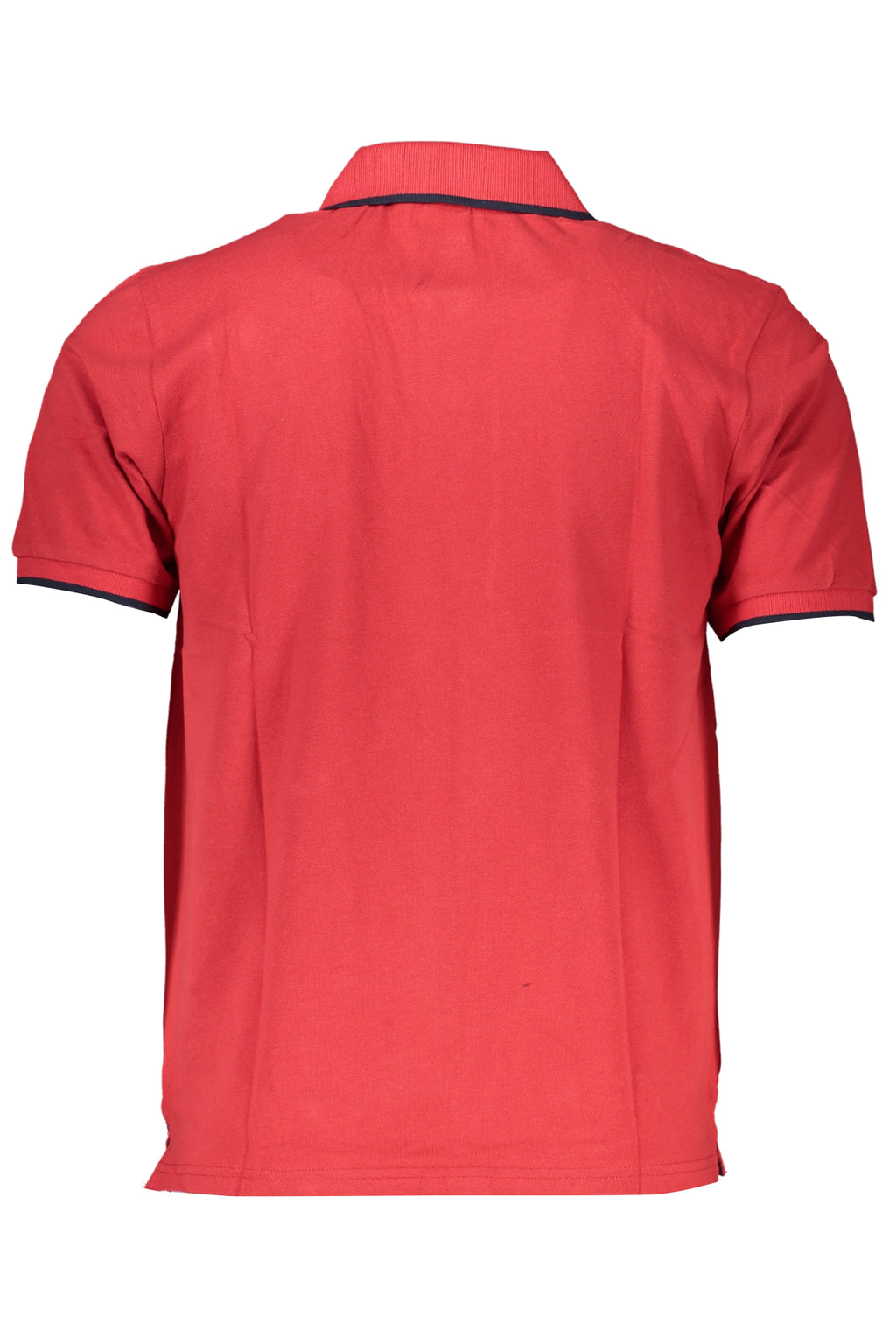 NORTH SAILS MEN'S RED SHORT SLEEVED POLO SHIRT
