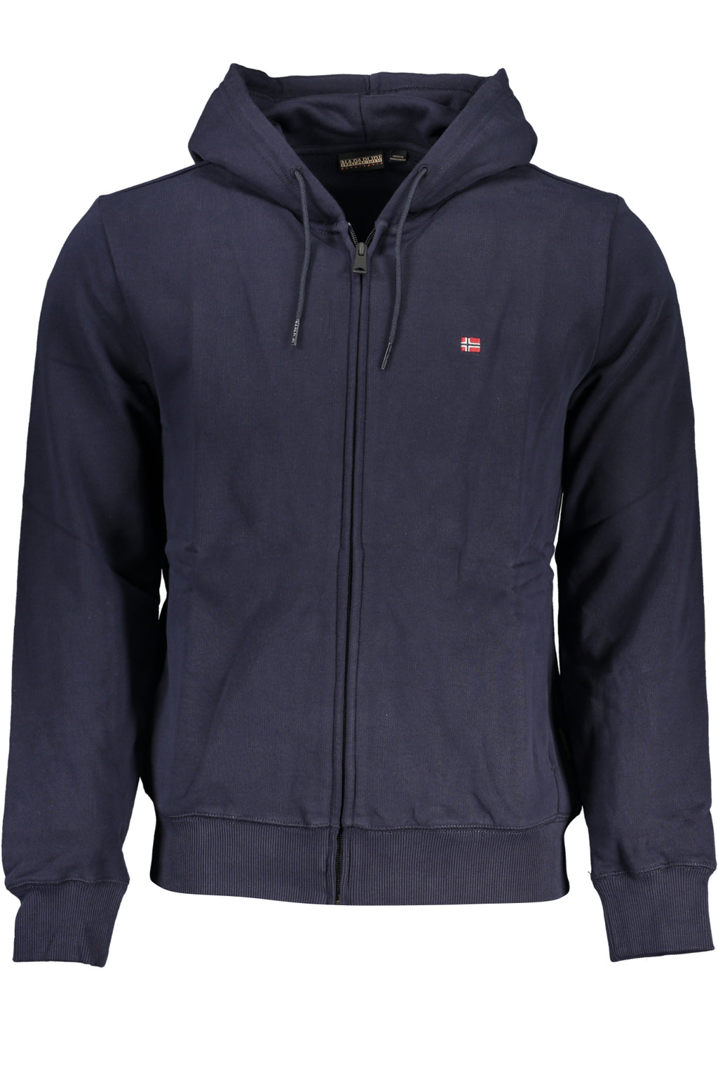 NAPAPIJRI MEN'S BLUE ZIP SWEATSHIRT
