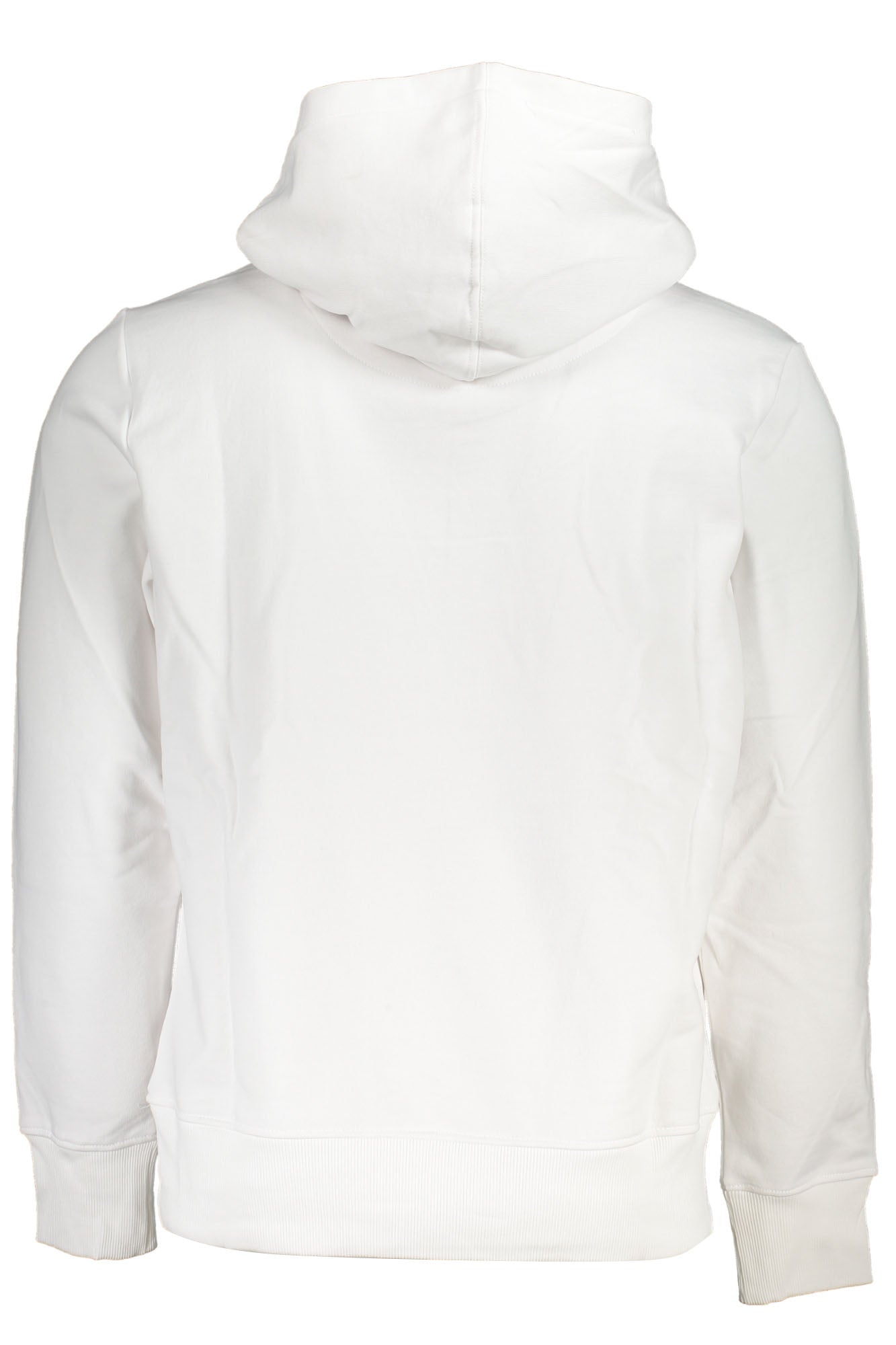 CALVIN KLEIN MEN'S WHITE ZIPLESS SWEATSHIRT