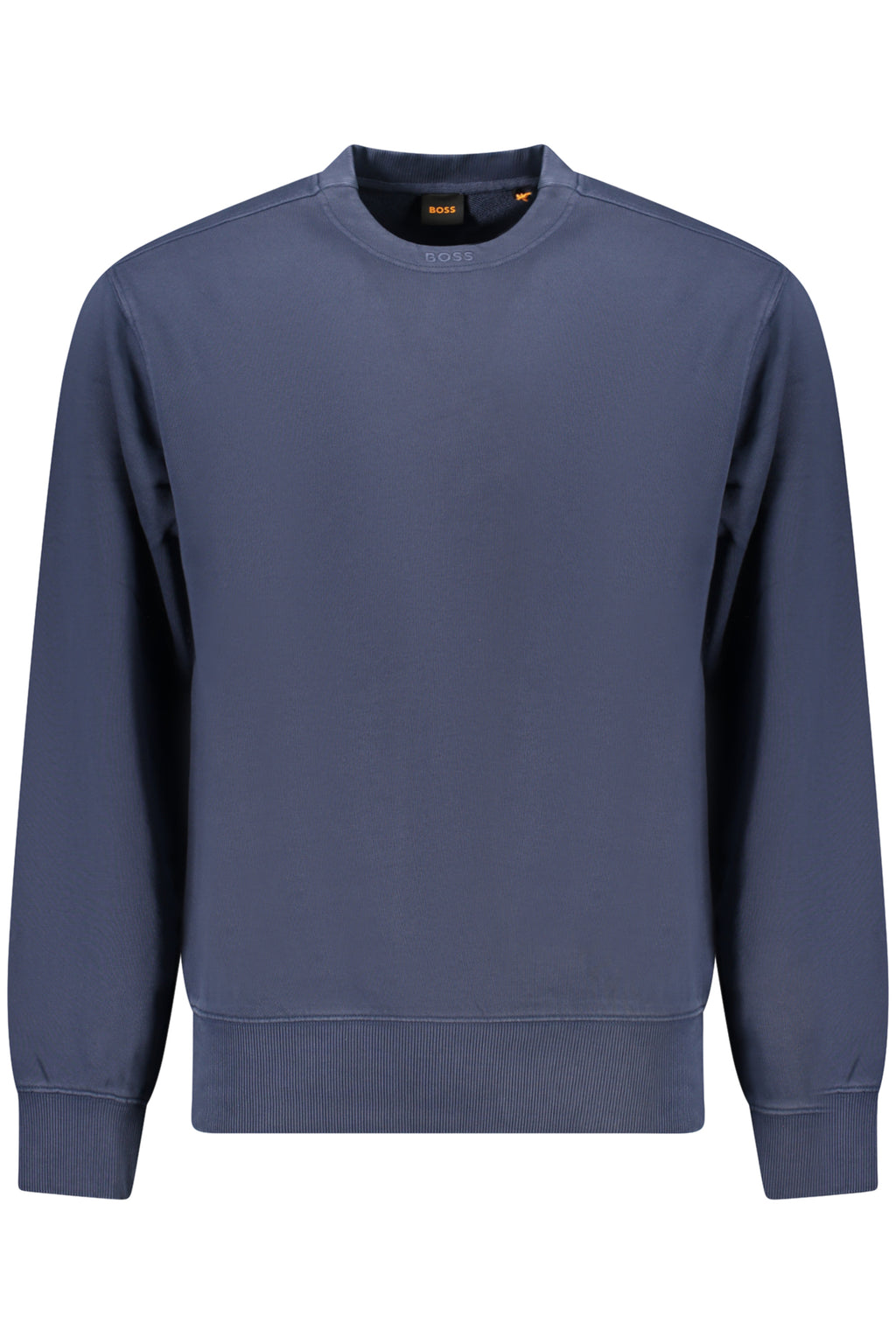 HUGO BOSS MEN'S ZIP-UP SWEATSHIRT BLUE