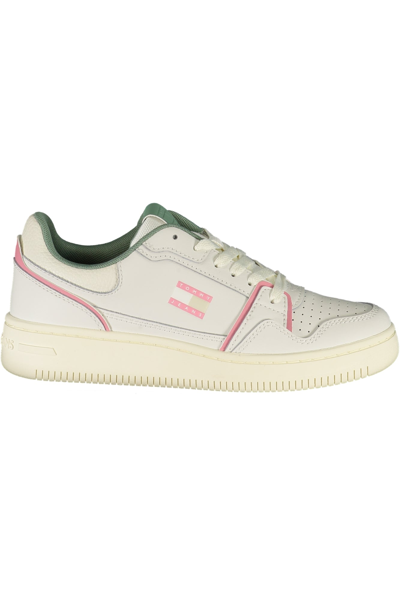 TOMMY HILFIGER WOMEN'S WHITE SPORTS SHOES