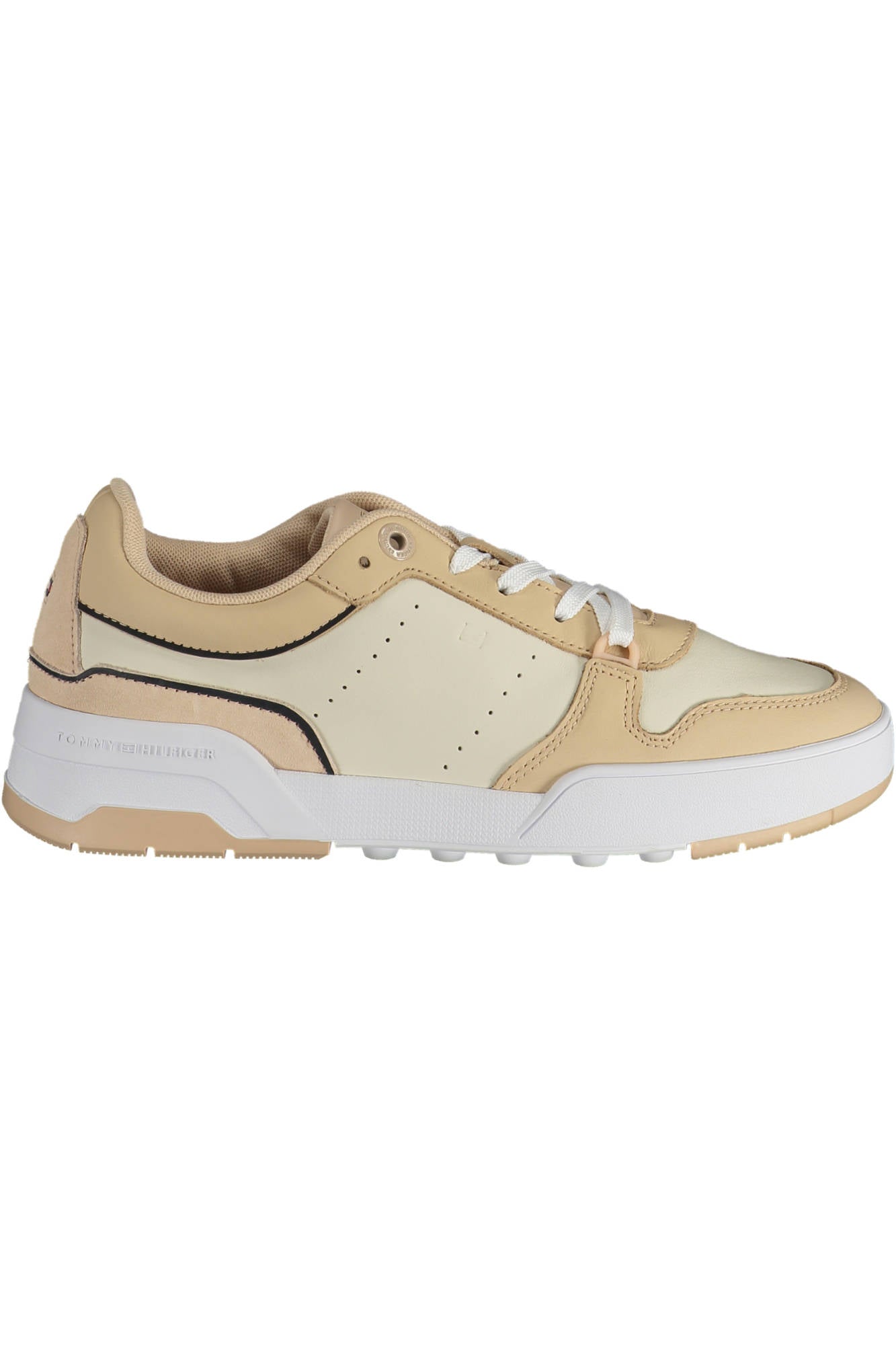 TOMMY HILFIGER WOMEN'S BEIGE SPORTS SHOES