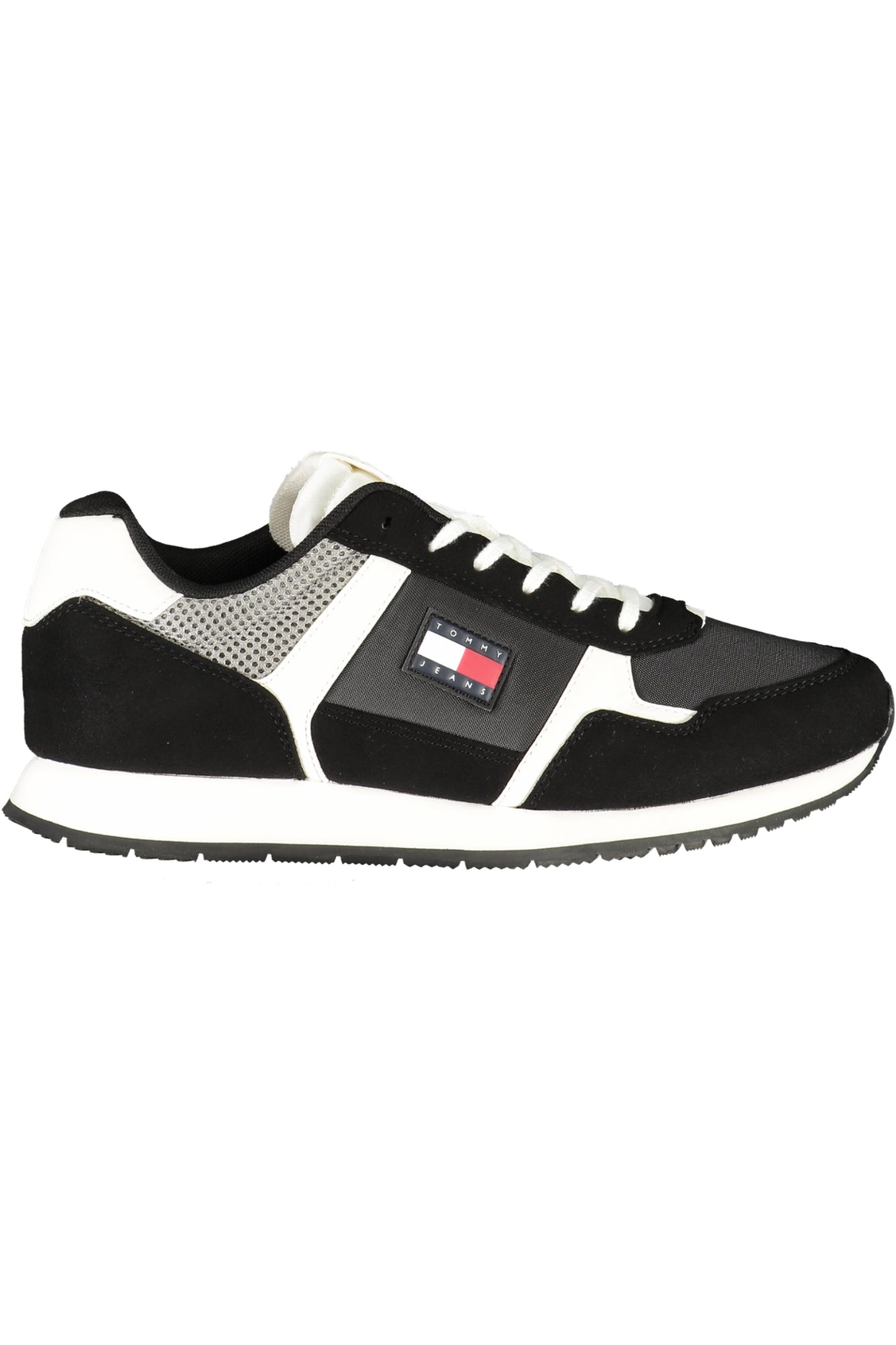TOMMY HILFIGER MEN'S BLACK SPORTS SHOES