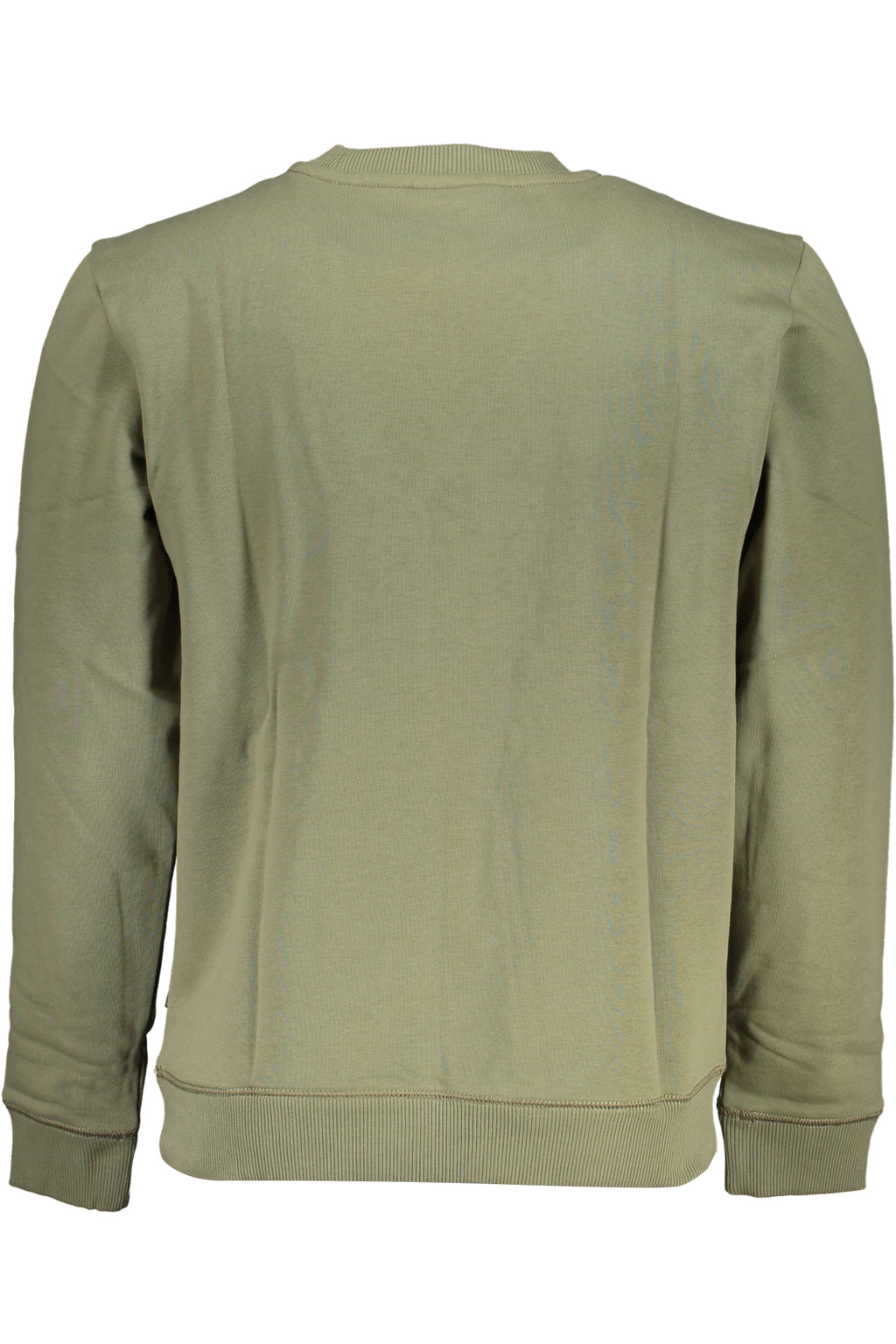 NAPAPIJRI GREEN MEN'S ZIPLESS SWEATSHIRT