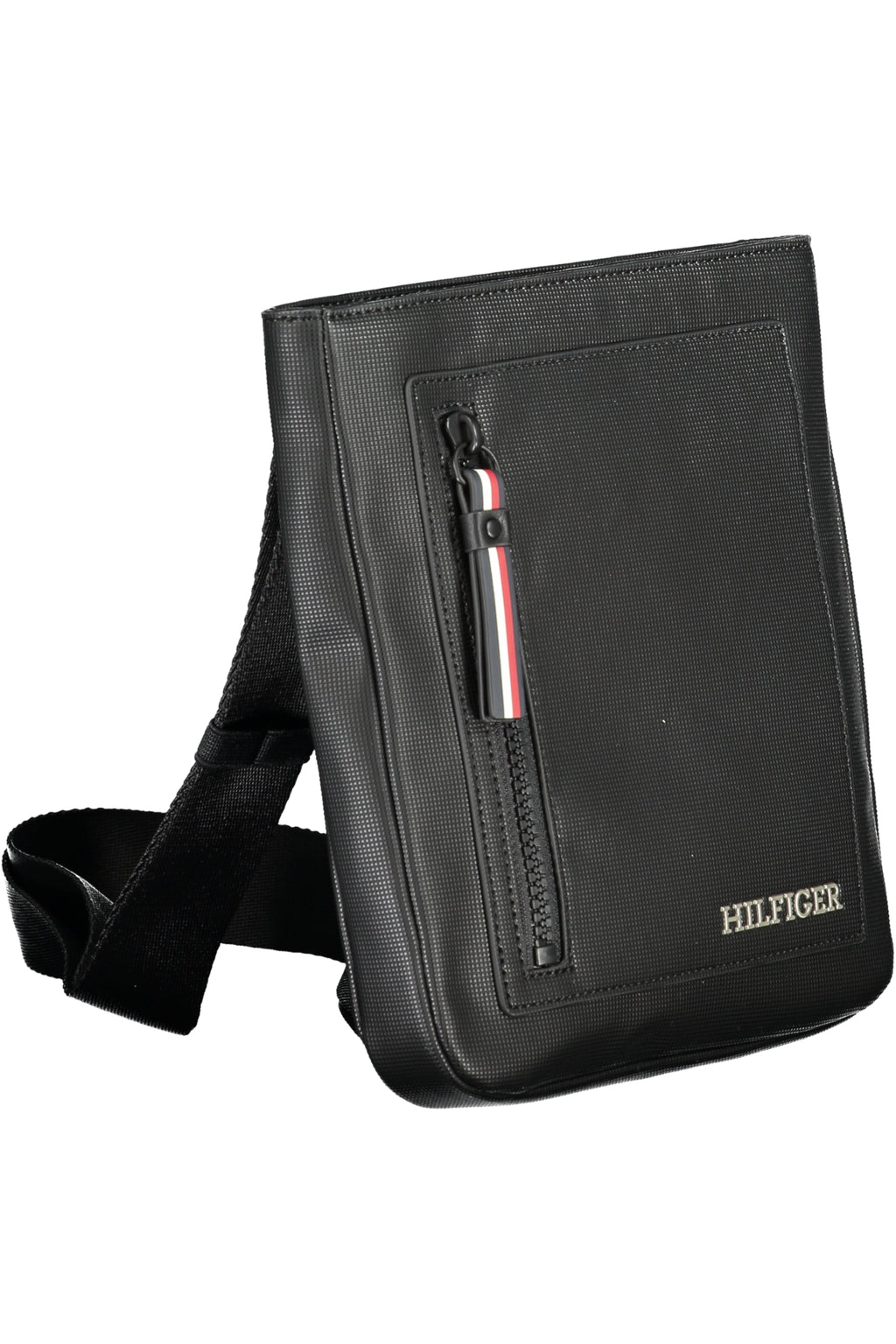 TOMMY HILFIGER MEN'S BLACK SHOULDER BAG