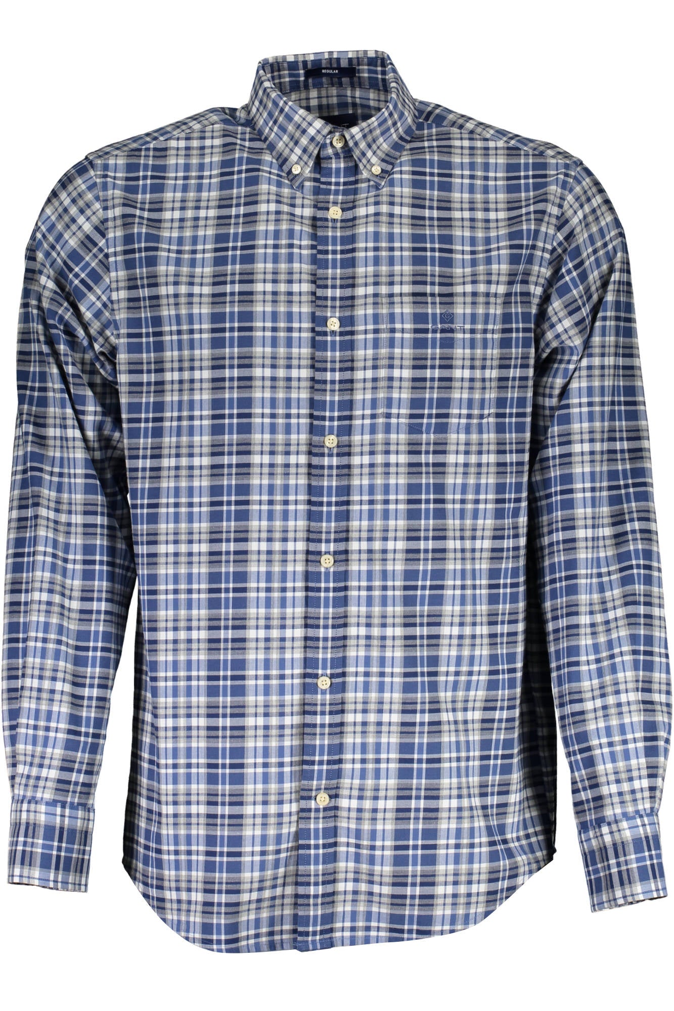 GANT MEN'S BLUE LONG SLEEVE SHIRT