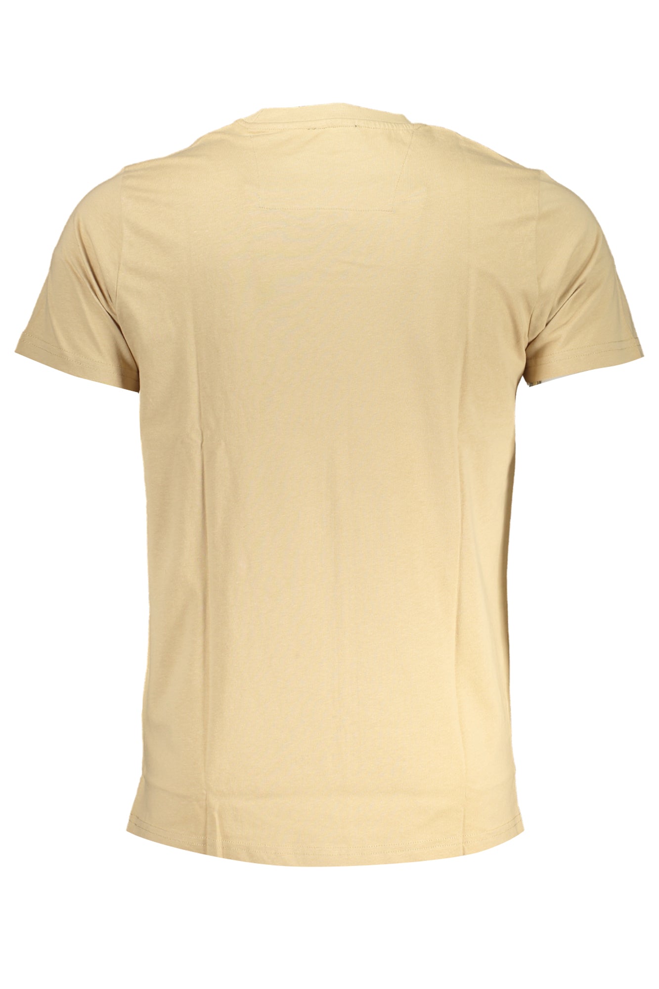 CAVALLI CLASS MEN'S SHORT SLEEVED T-SHIRT BEIGE