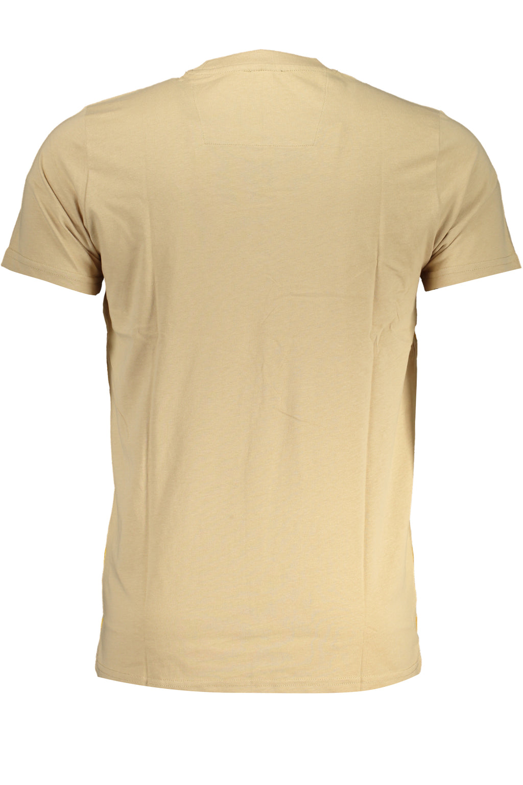 CAVALLI CLASS MEN'S SHORT SLEEVED T-SHIRT BEIGE
