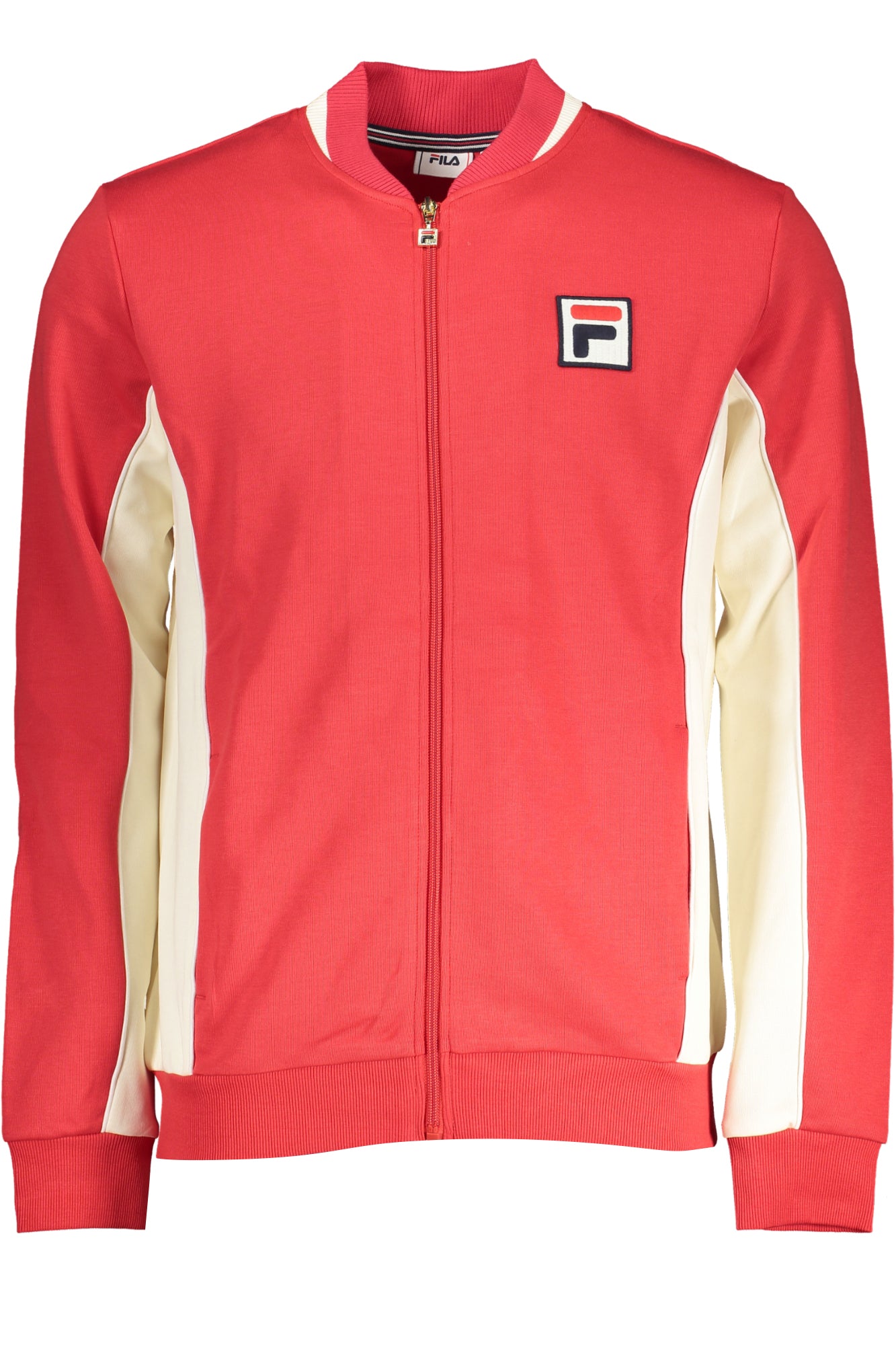 FILA MEN'S RED ZIP SWEATSHIRT