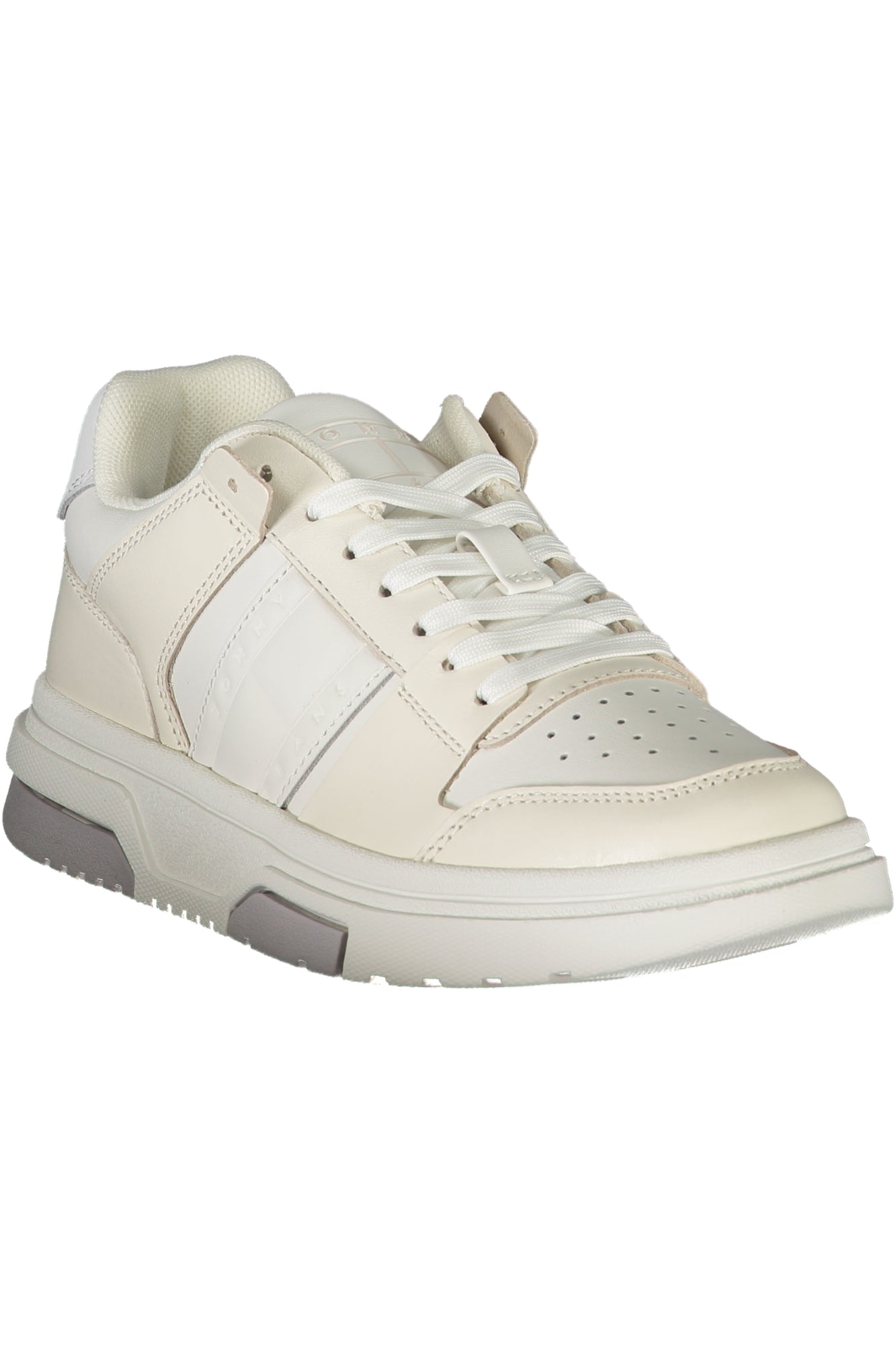 TOMMY HILFIGER WHITE WOMEN'S SPORTS SHOES