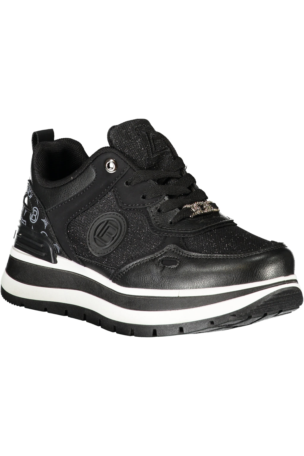 LAURA BIAGIOTTI WOMEN'S BLACK SPORTS SHOES
