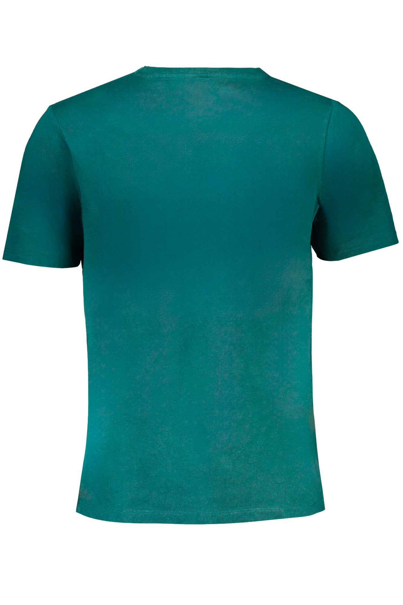 GIAN MARCO VENTURI GREEN MEN'S SHORT SLEEVED T-SHIRT