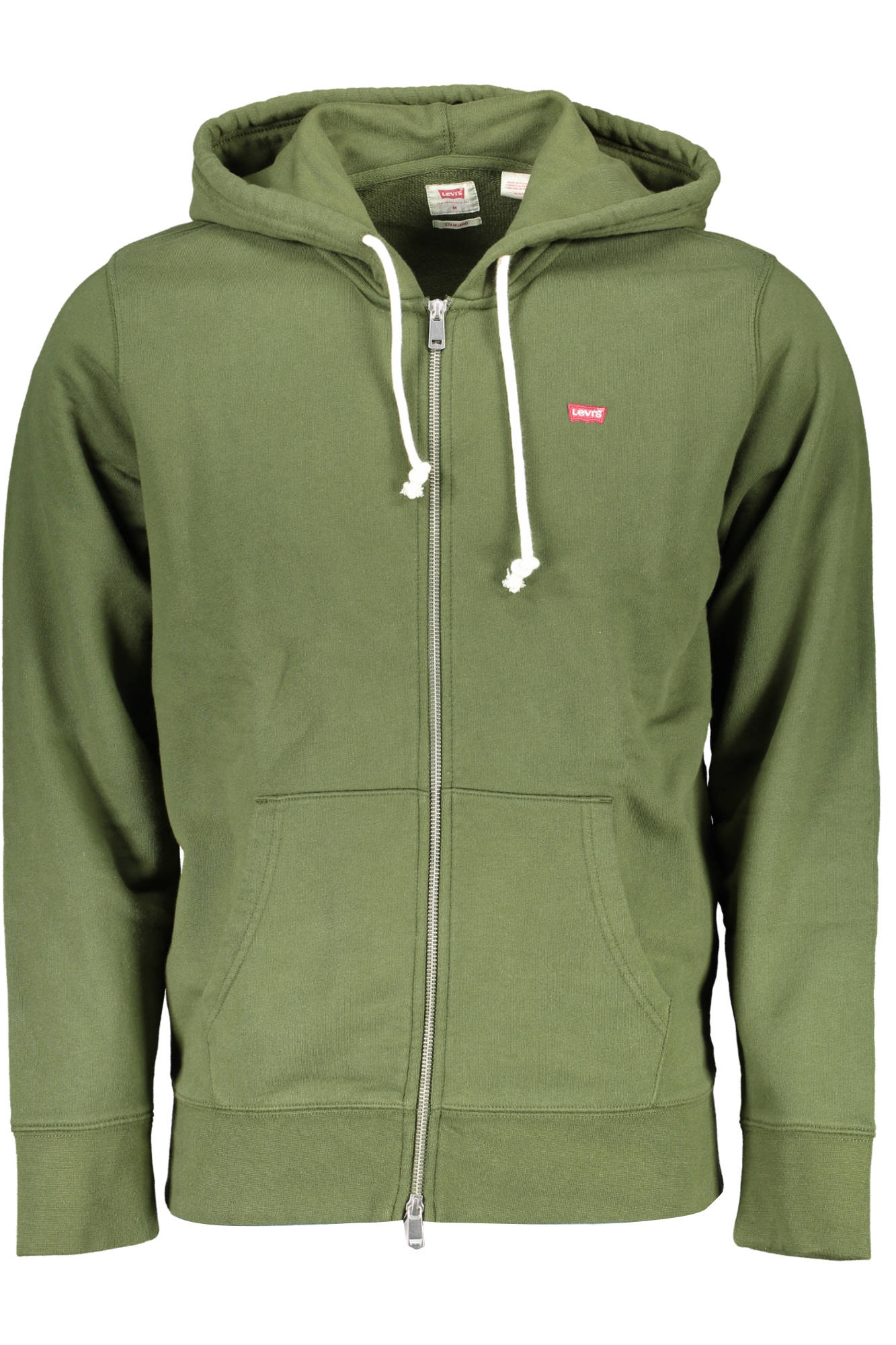 LEVI'S GREEN MAN SWEATSHIRT WITH ZIP