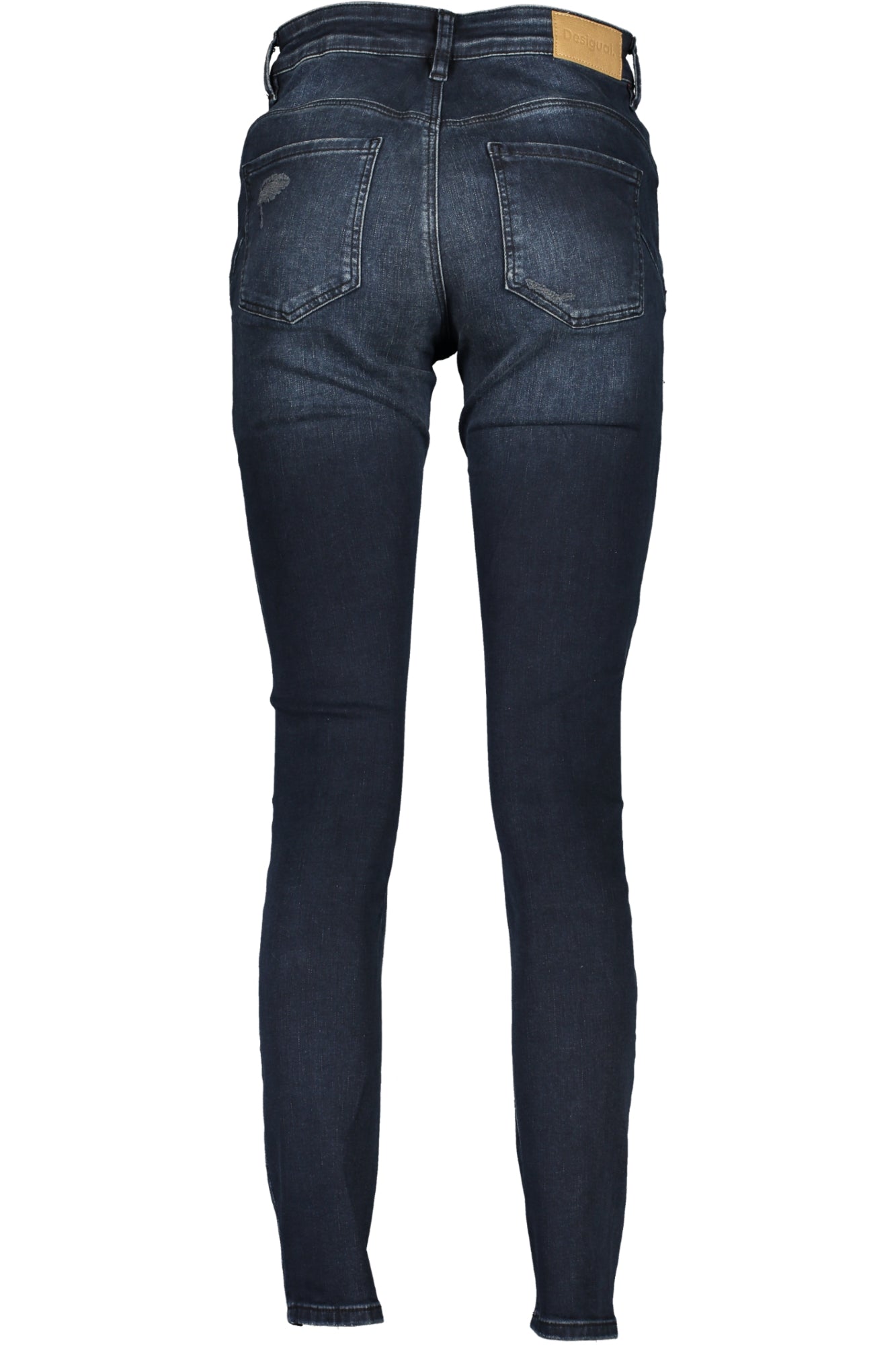 DESIGUAL WOMEN'S DENIM JEANS BLUE