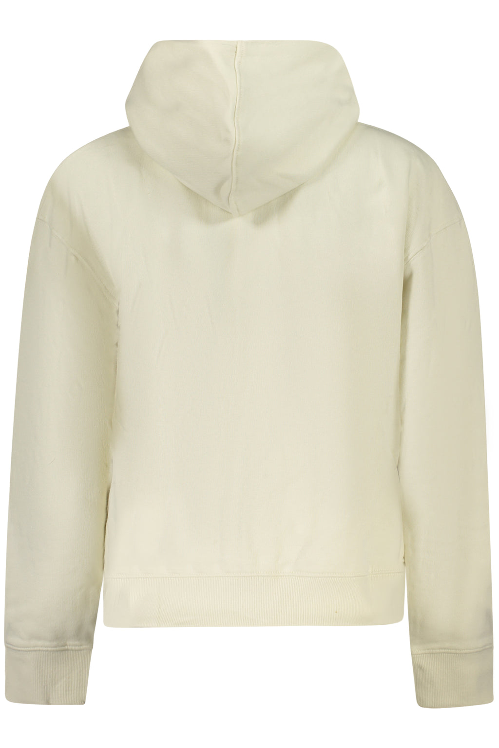 PEPE JEANS WOMEN'S WHITE ZIP-UP SWEATSHIRT