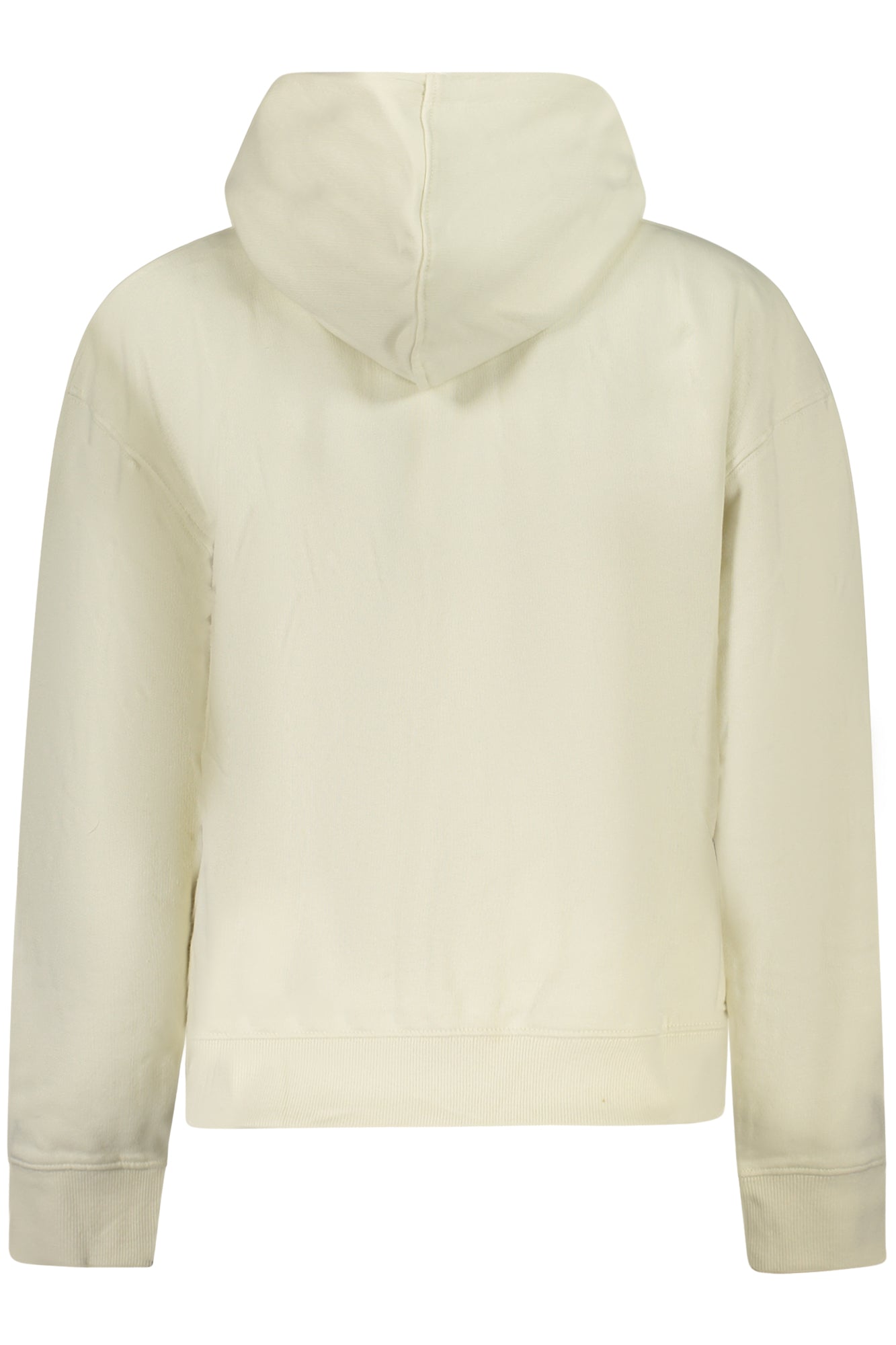 PEPE JEANS WOMEN'S WHITE ZIP-UP SWEATSHIRT
