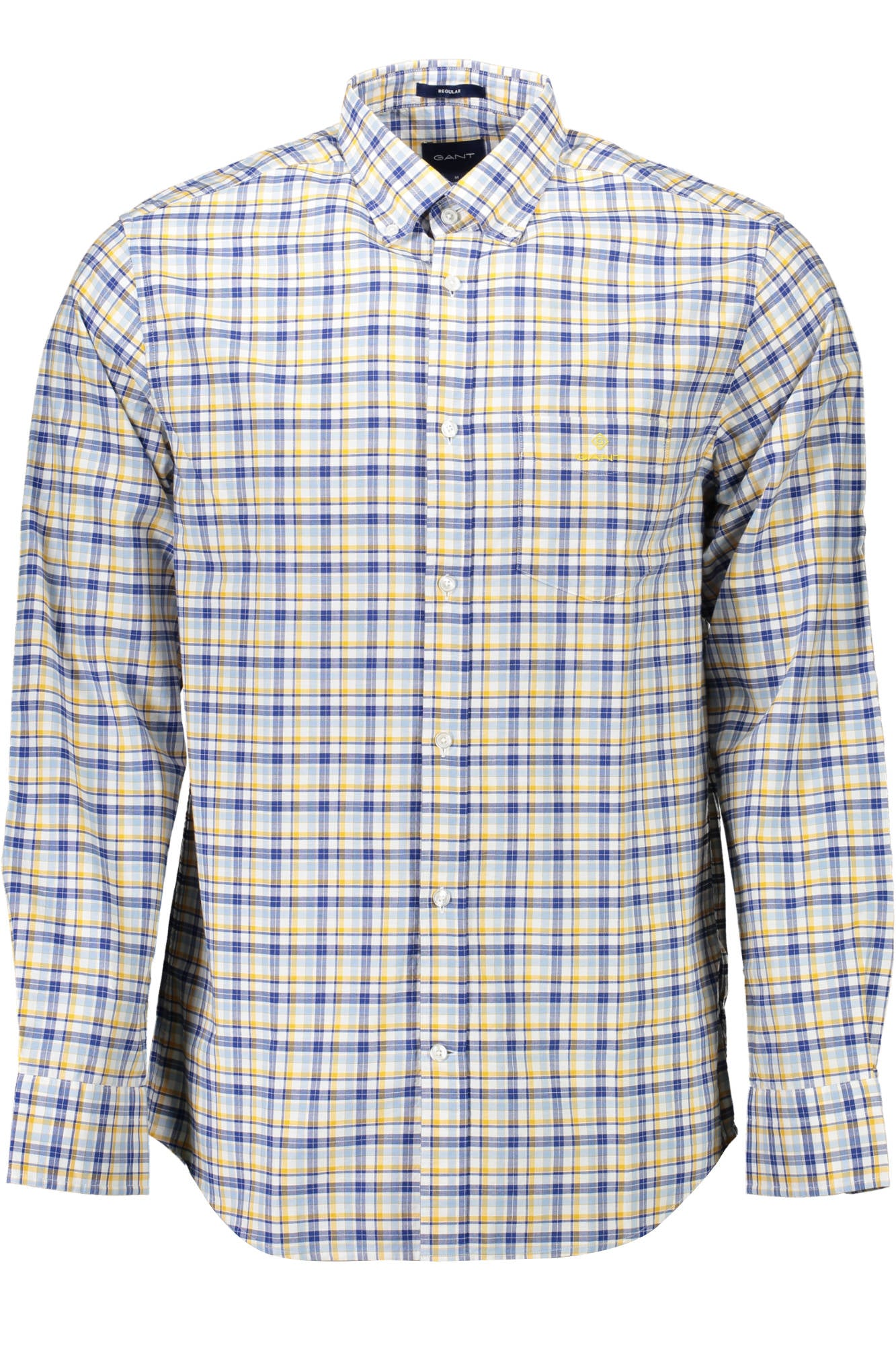 GANT MEN'S YELLOW LONG SLEEVE SHIRT