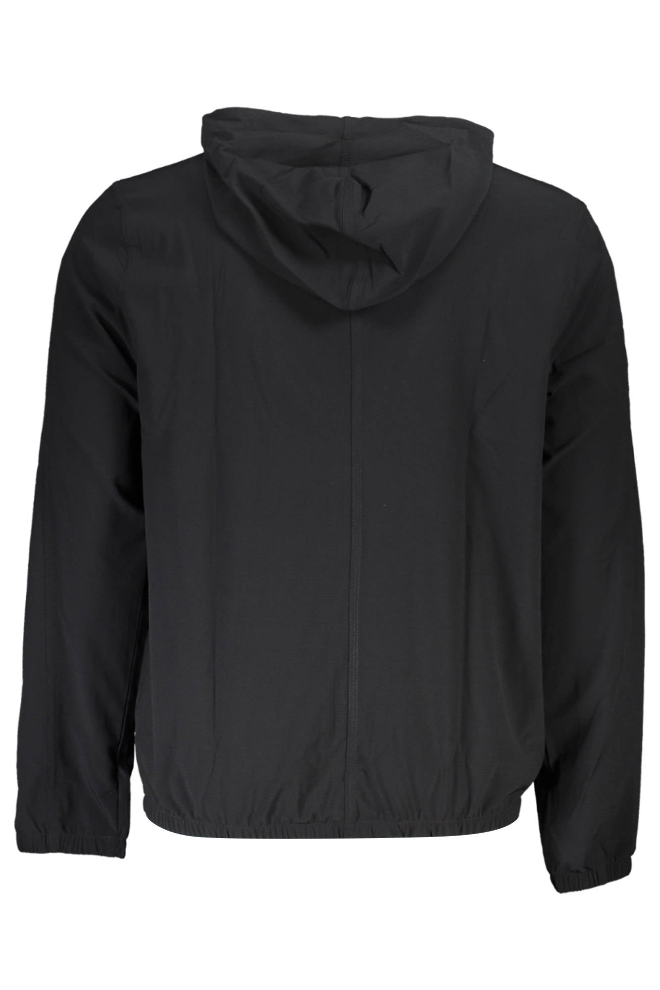 CALVIN KLEIN MEN'S BLACK ZIPPED SWEATSHIRT