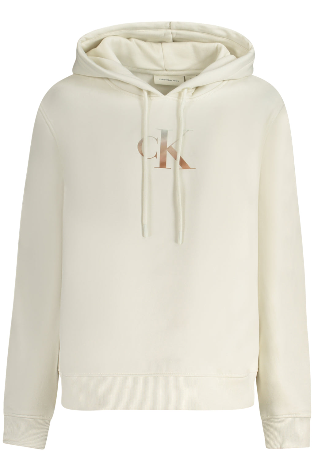 CALVIN KLEIN SWEATSHIRT WITHOUT ZIP WOMEN WHITE