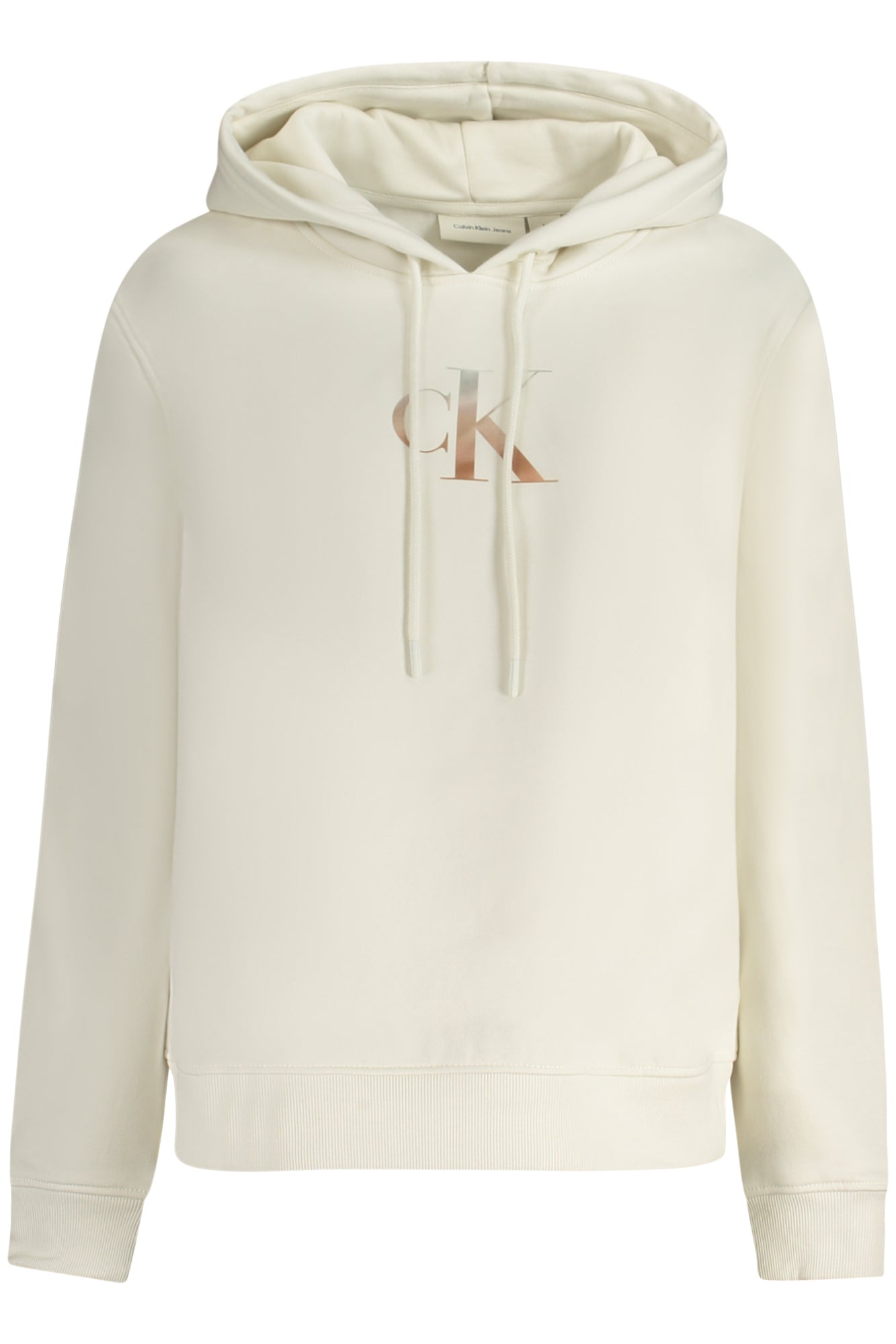 CALVIN KLEIN SWEATSHIRT WITHOUT ZIP WOMEN WHITE