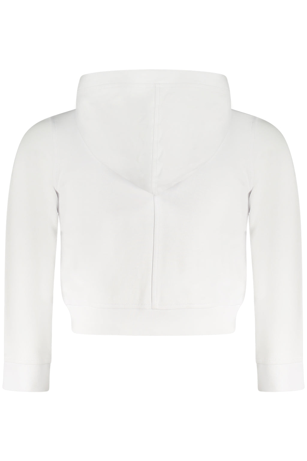 K-WAY ZIP-UP SWEATSHIRT FOR GIRLS WHITE