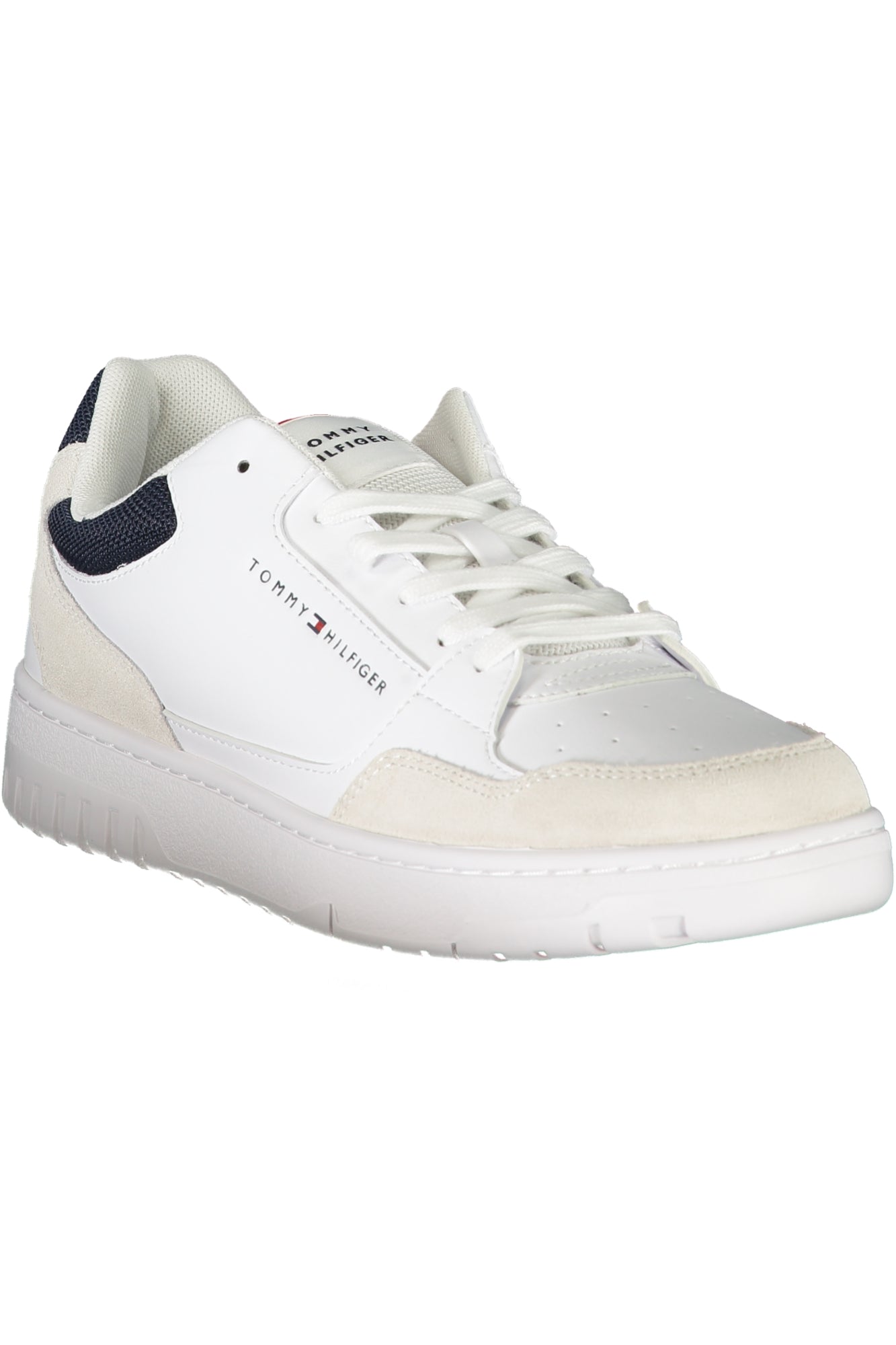 TOMMY HILFIGER MEN'S WHITE SPORTS SHOES