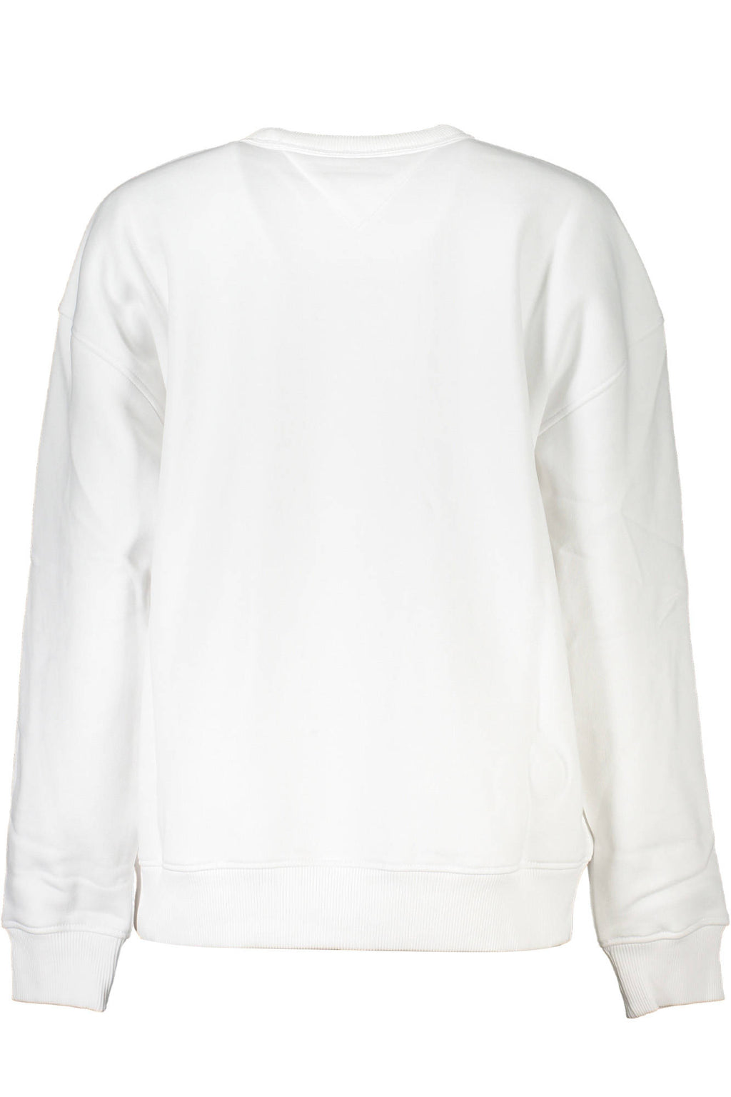 TOMMY HILFIGER WOMEN'S WHITE SWEATSHIRT WITHOUT ZIP