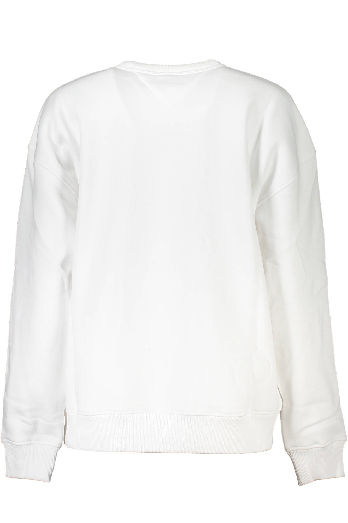 TOMMY HILFIGER WOMEN'S WHITE SWEATSHIRT WITHOUT ZIP