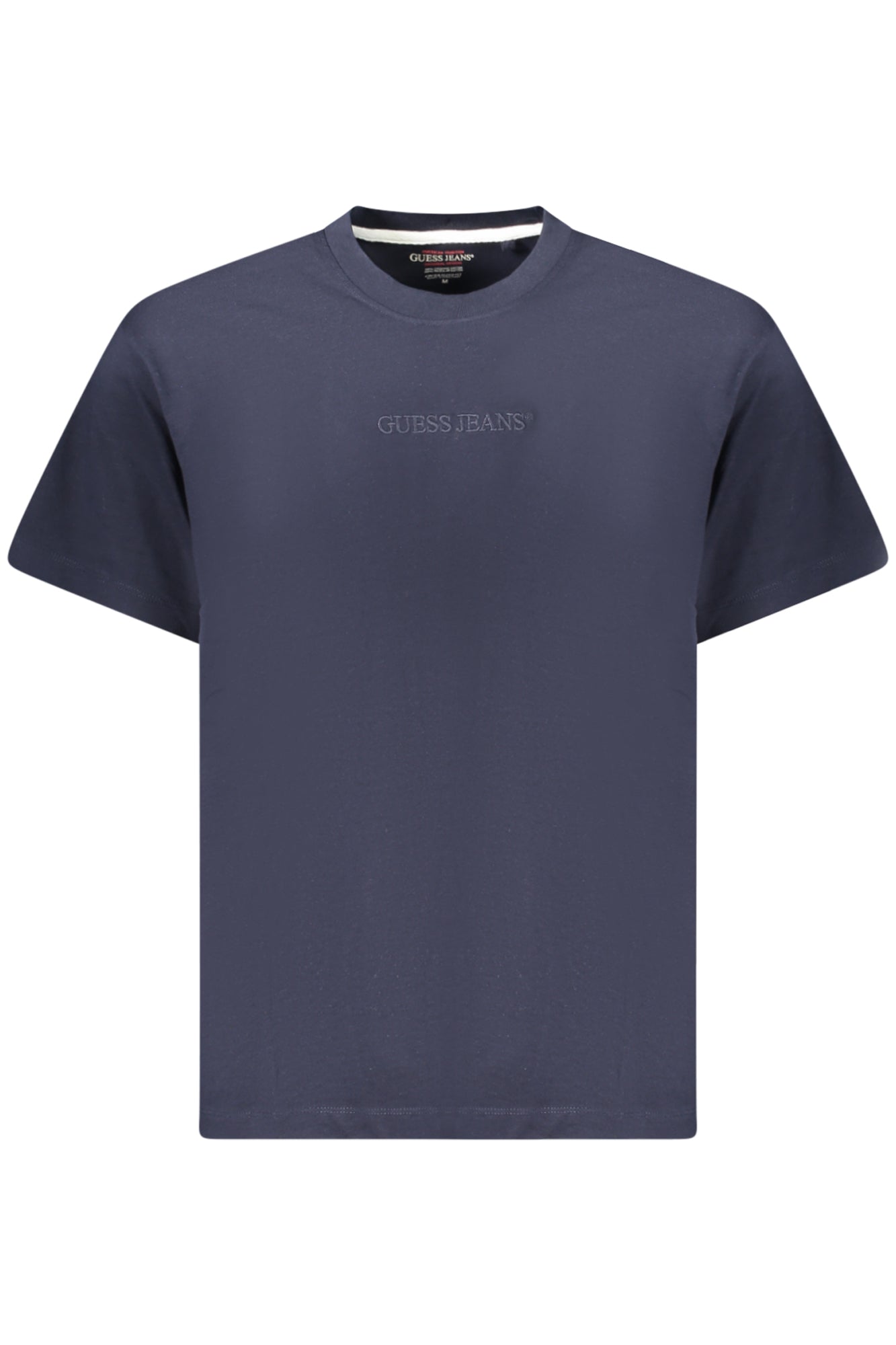 GUESS JEANS SHORT SLEEVE T-SHIRT MEN BLUE