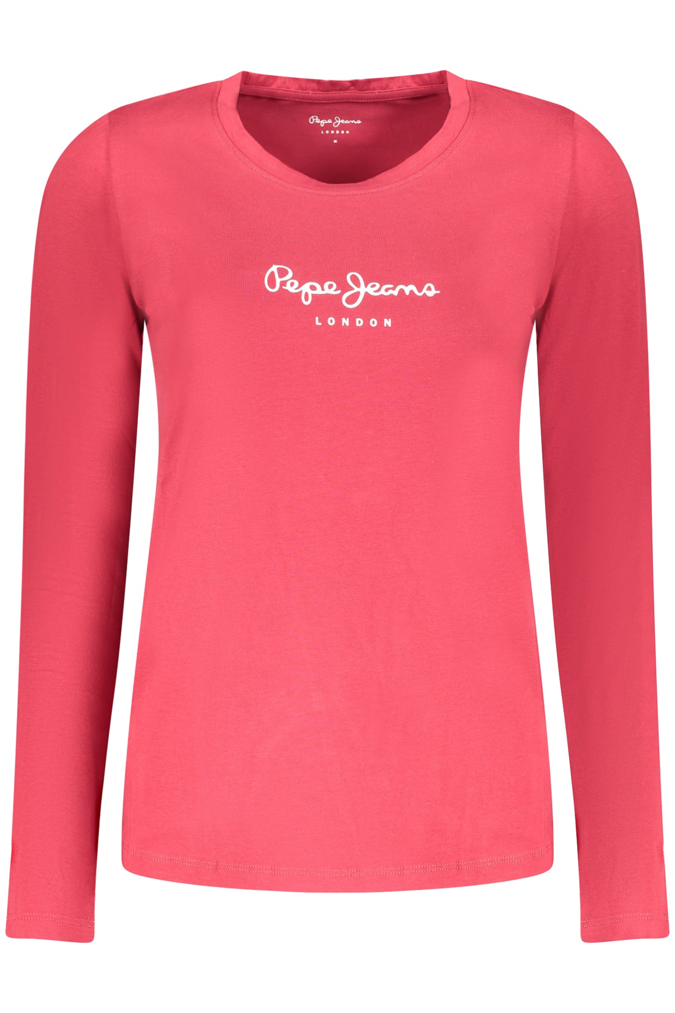 PEPE JEANS WOMEN'S SHORT-SLEEVED T-SHIRT, RED