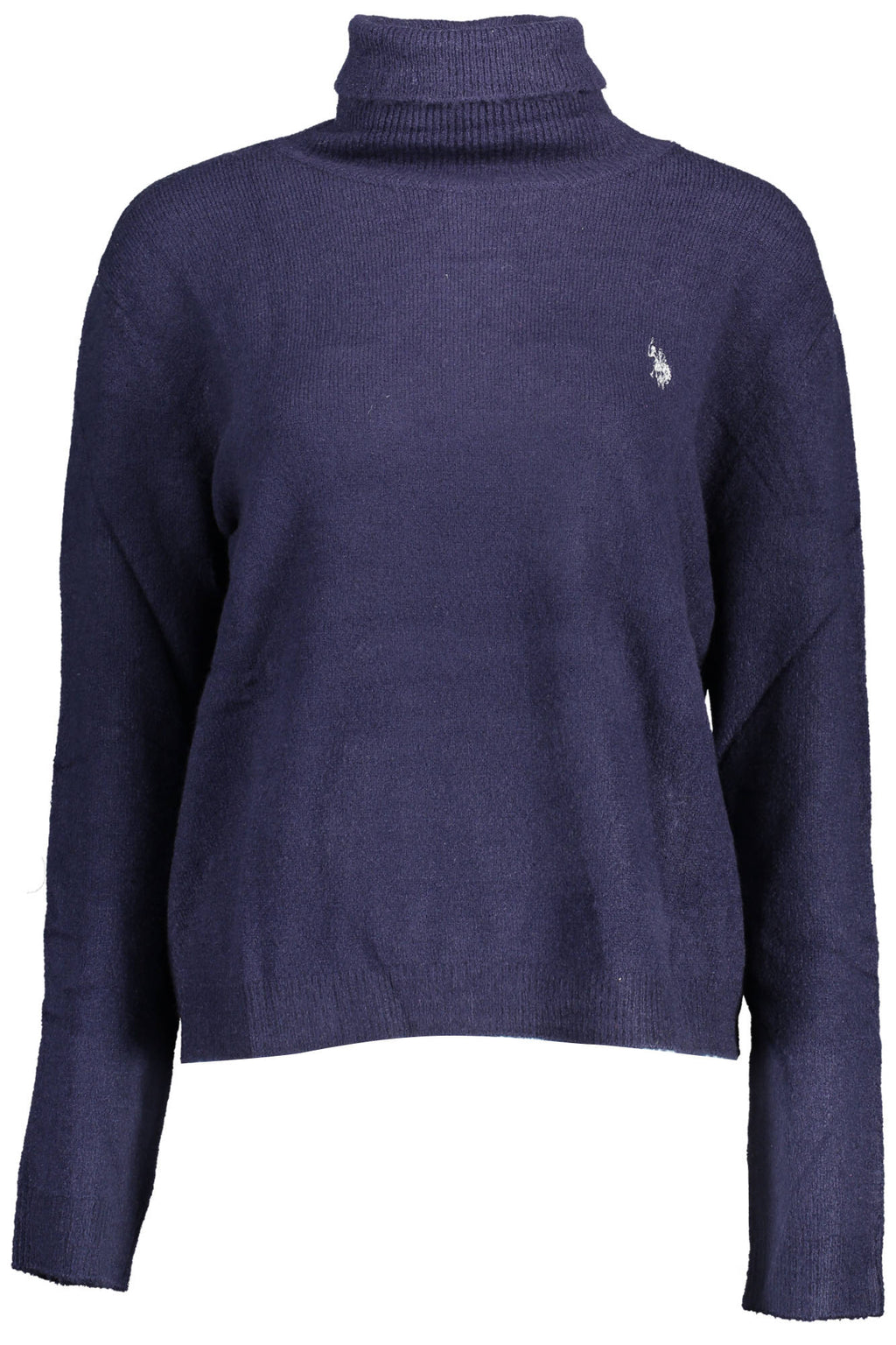 US BLUE WOMEN'S POLO SWEATER