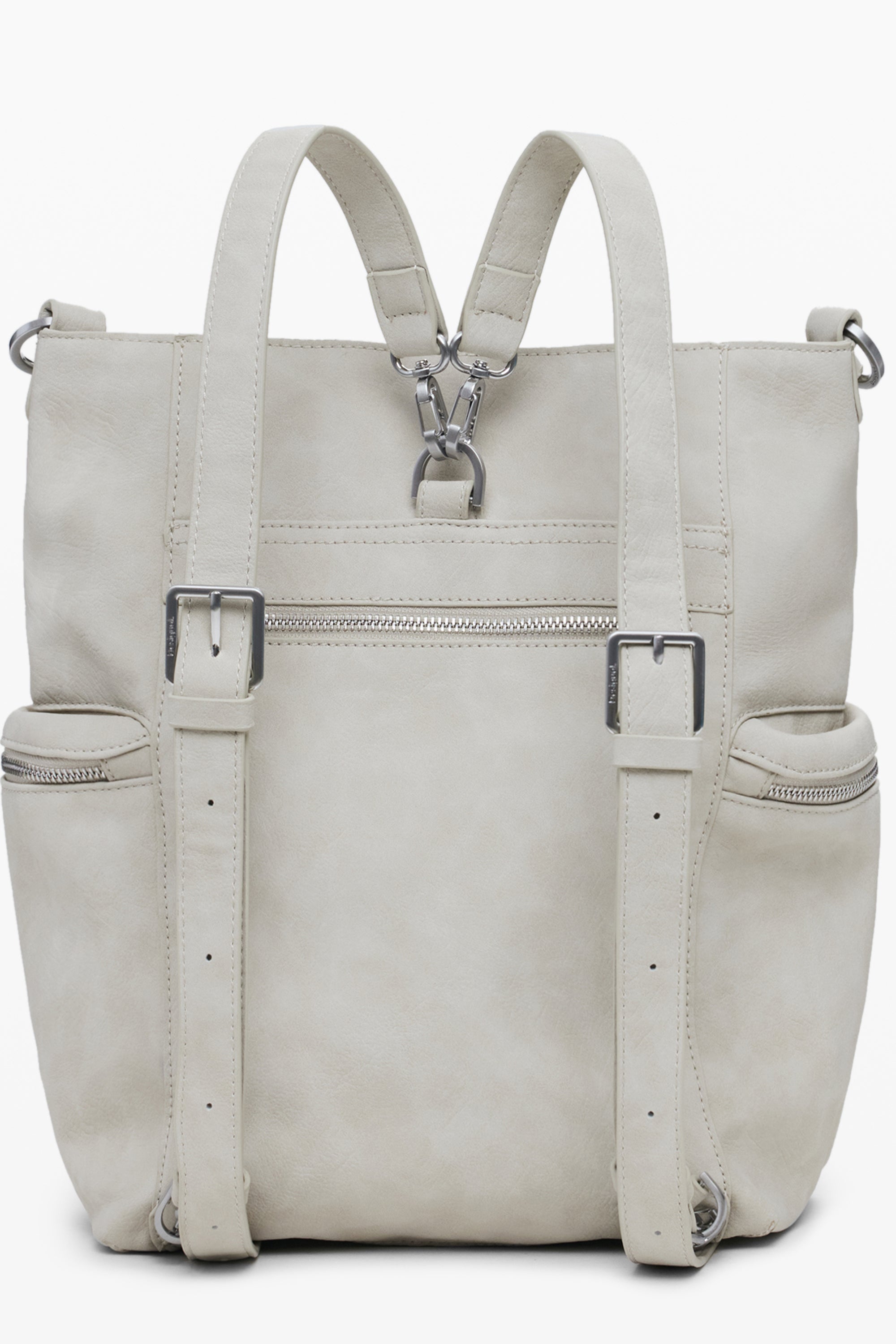 DESIGUAL WOMEN'S BEIGE BACKPACK